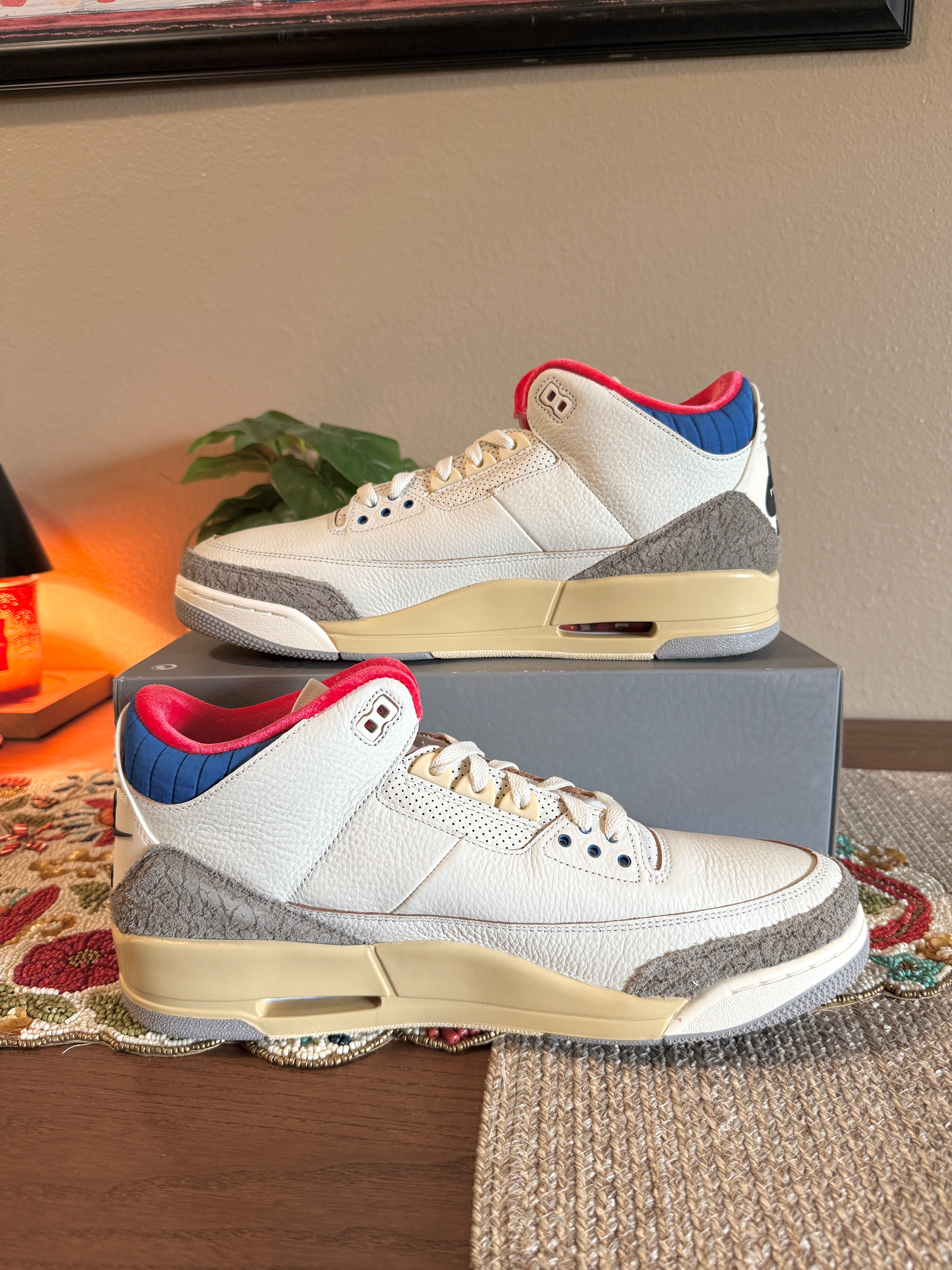Jordan 3 Retro Seoul 2.0 Size 14 MISSING LID