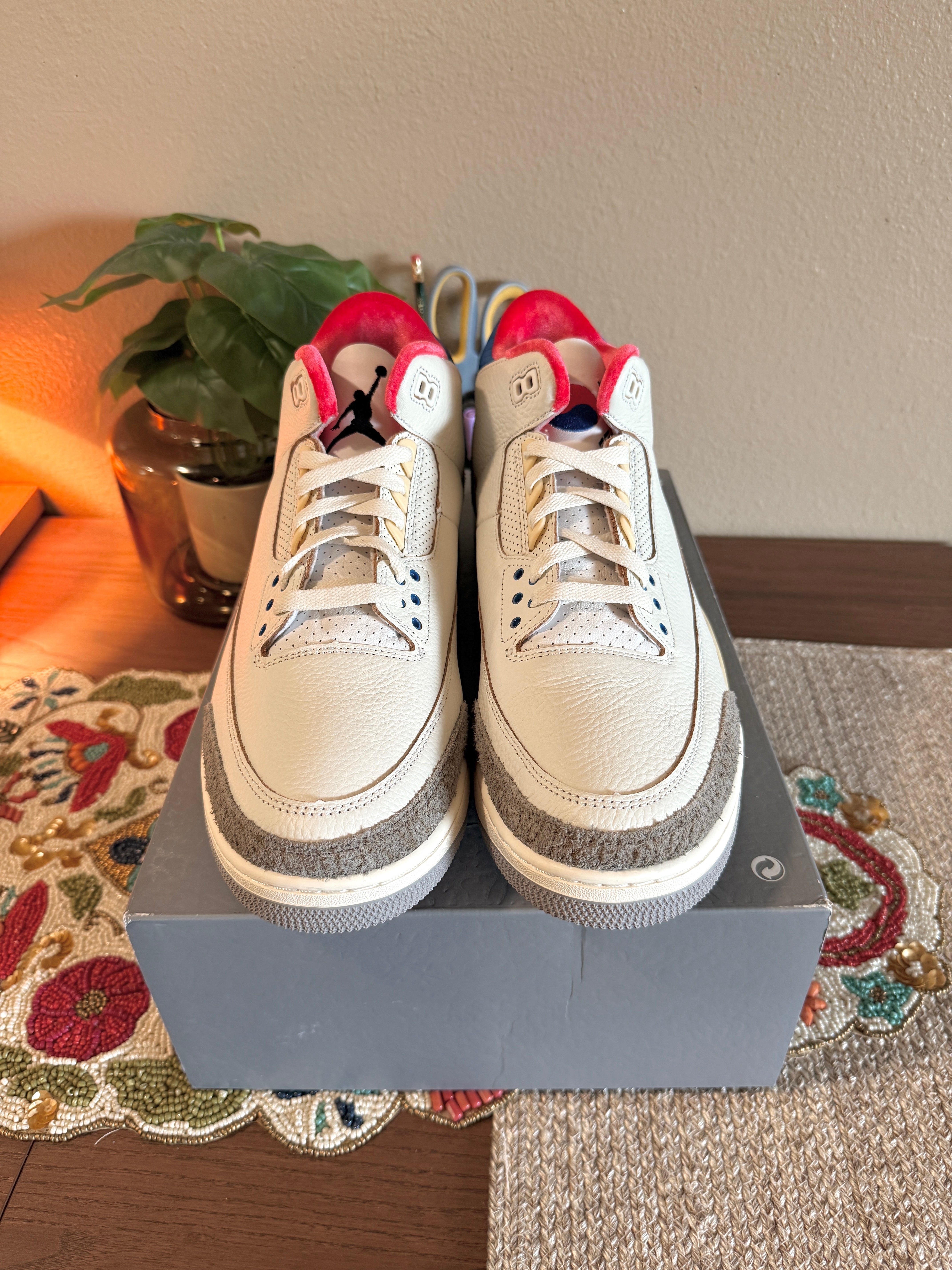 Jordan 3 Retro Seoul 2.0 Size 14 MISSING LID