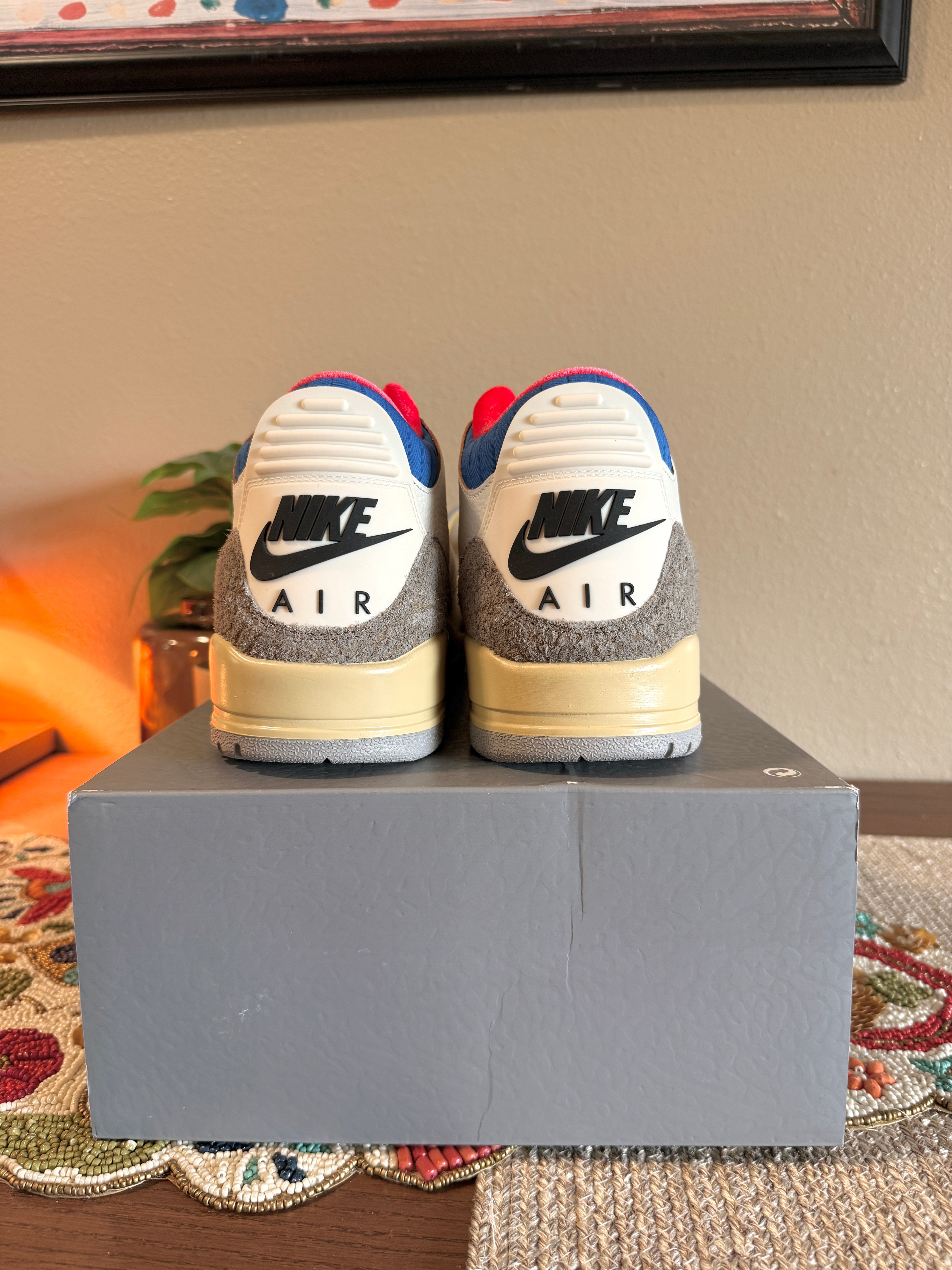 Jordan 3 Retro Seoul 2.0 Size 14 MISSING LID