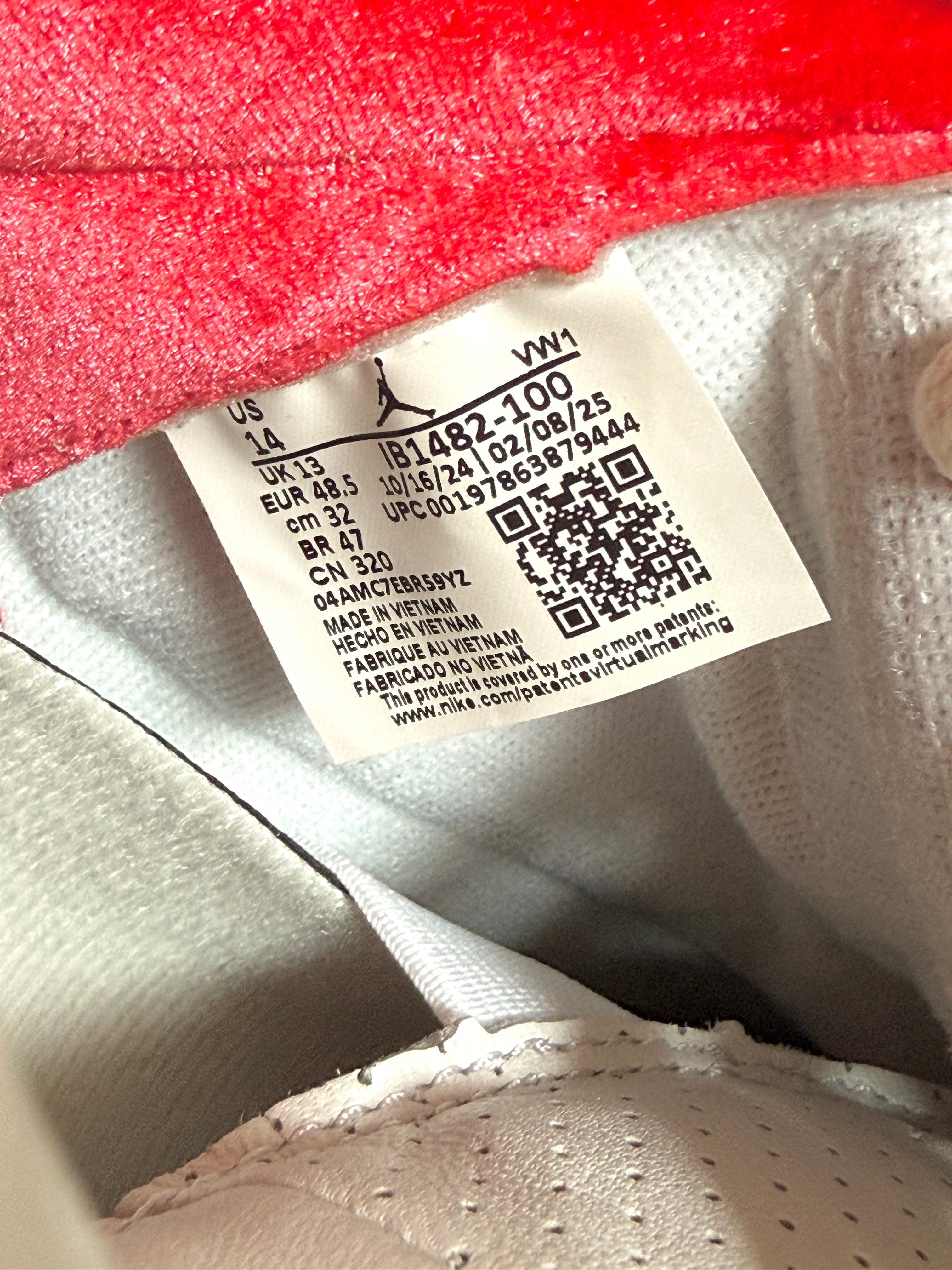 Jordan 3 Retro Seoul 2.0 Size 14 MISSING LID