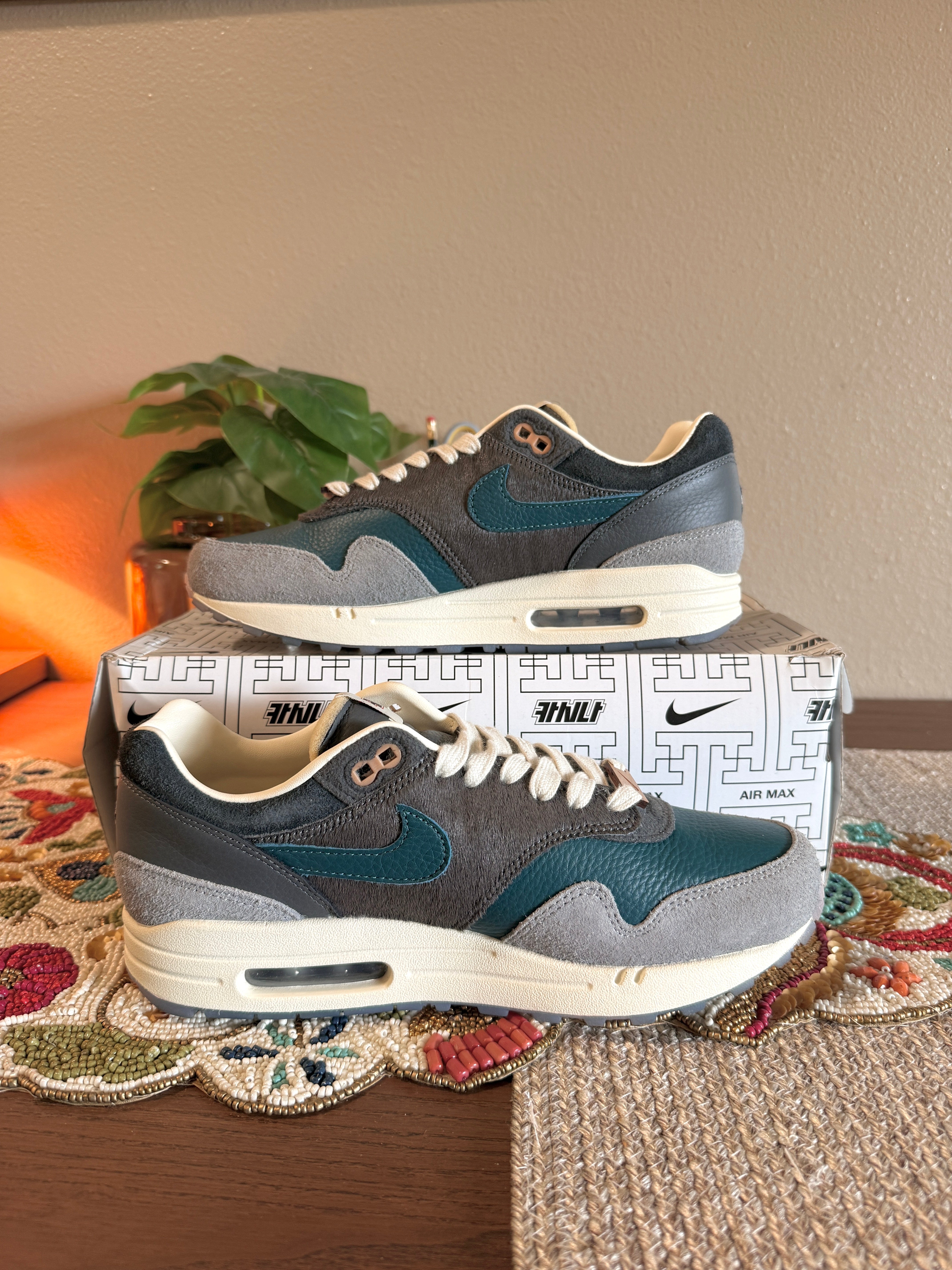 Nike Air Max 1 Kasina Wong-Ang Grey Size 8 USED
