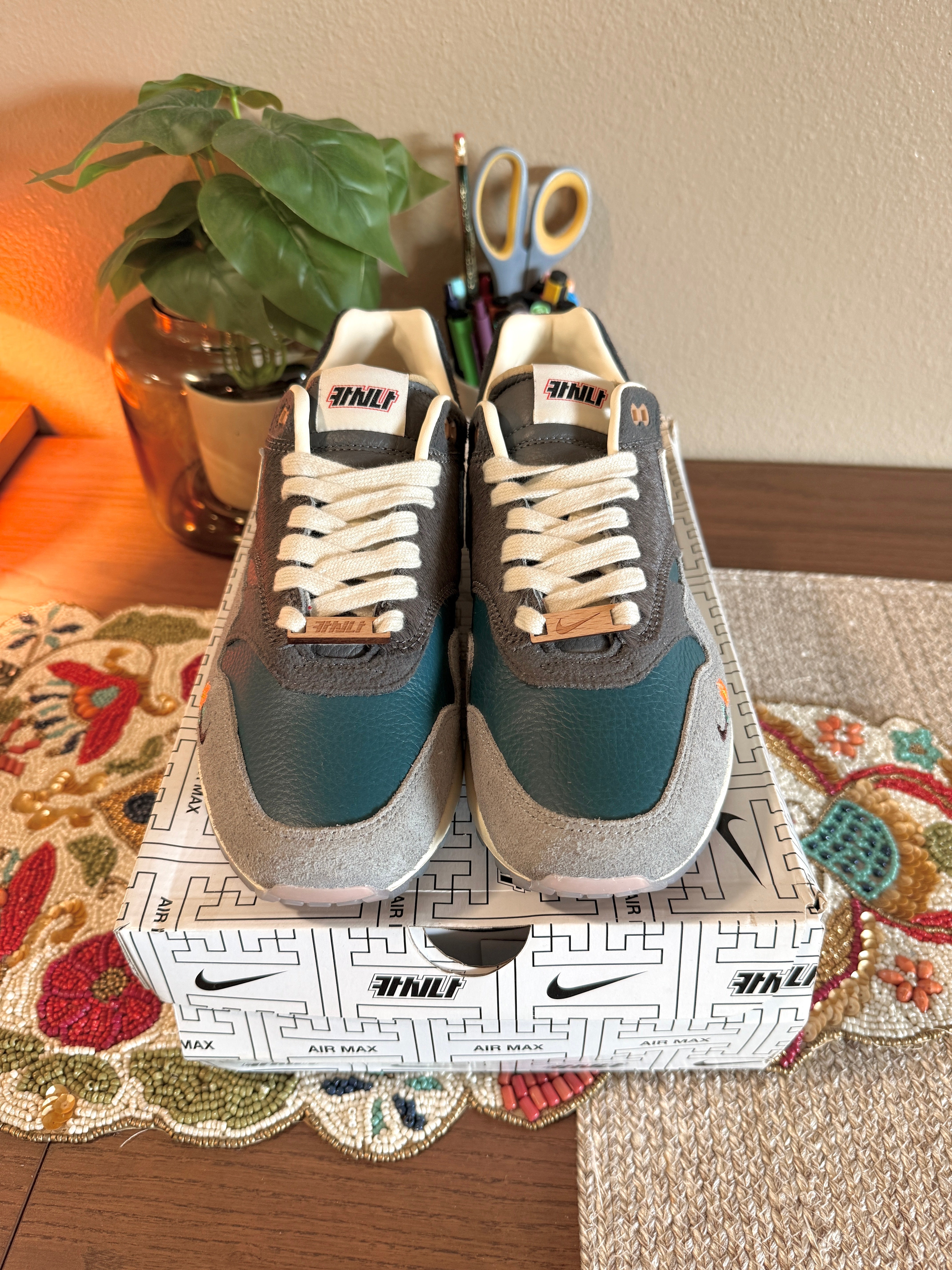 Nike Air Max 1 Kasina Wong-Ang Grey Size 8 USED