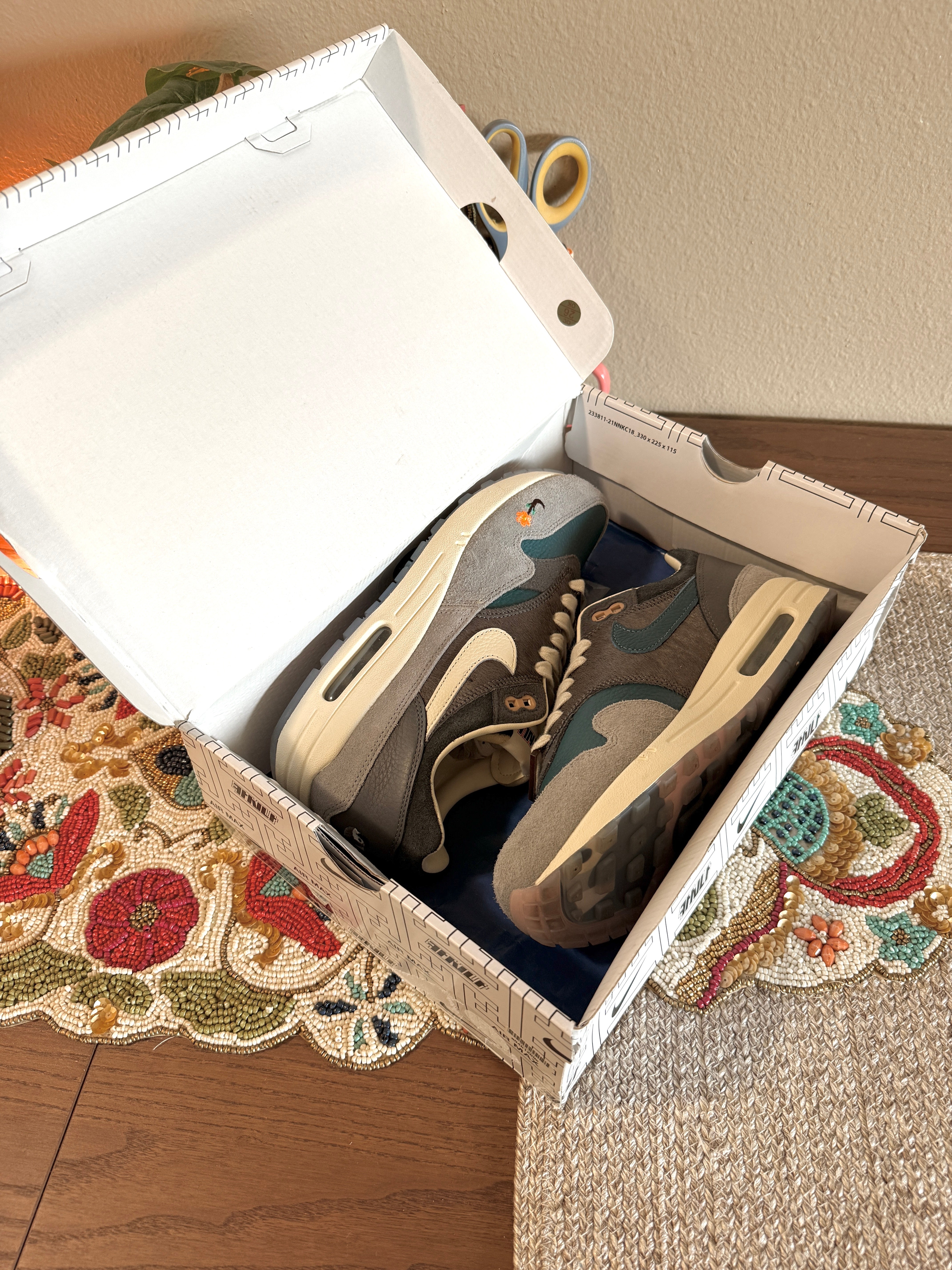 Nike Air Max 1 Kasina Wong-Ang Grey Size 8 USED