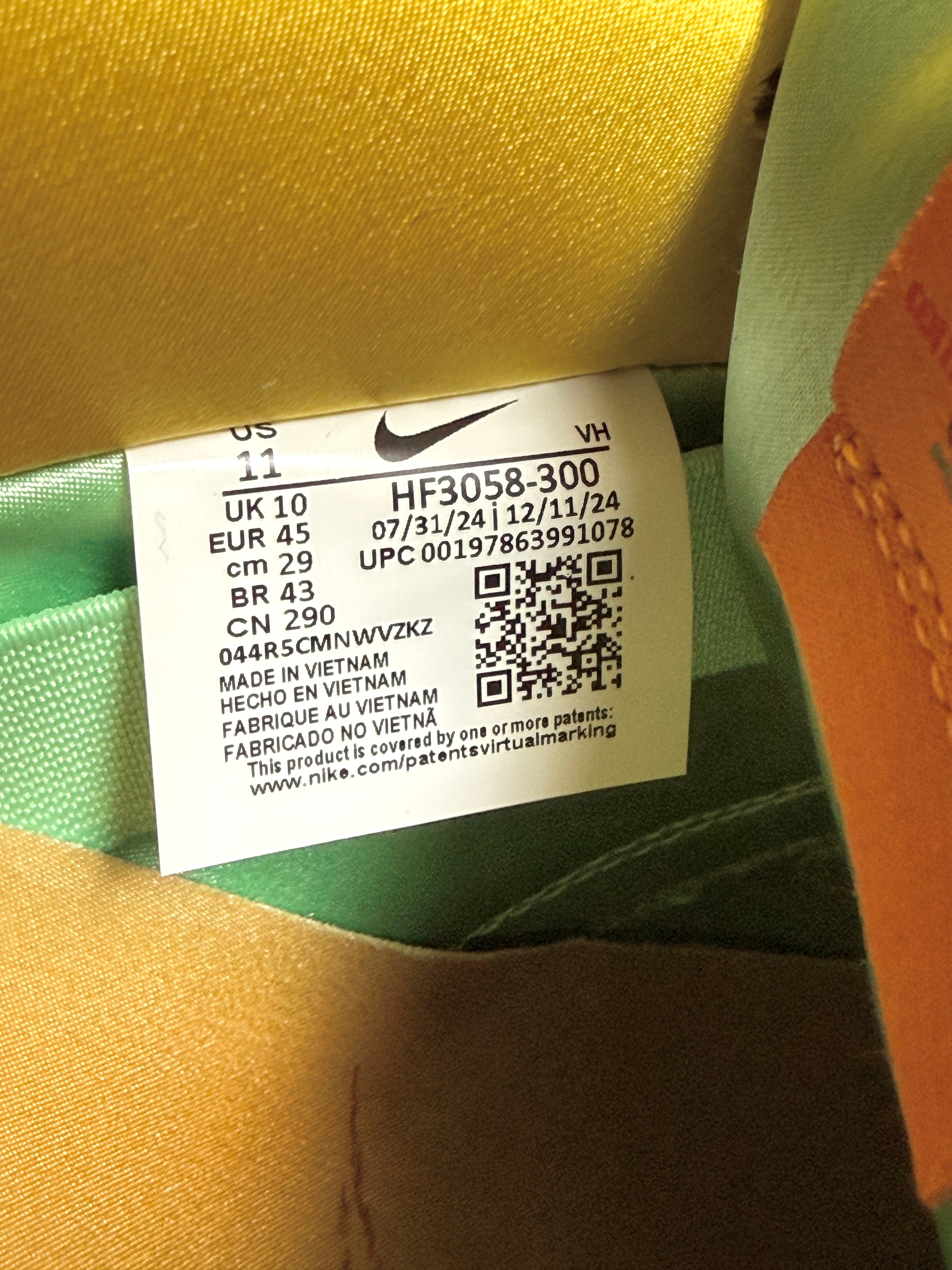 Nike SB Dunk Low Rodeo Tourmaline Size 11 USED / MISSING LID