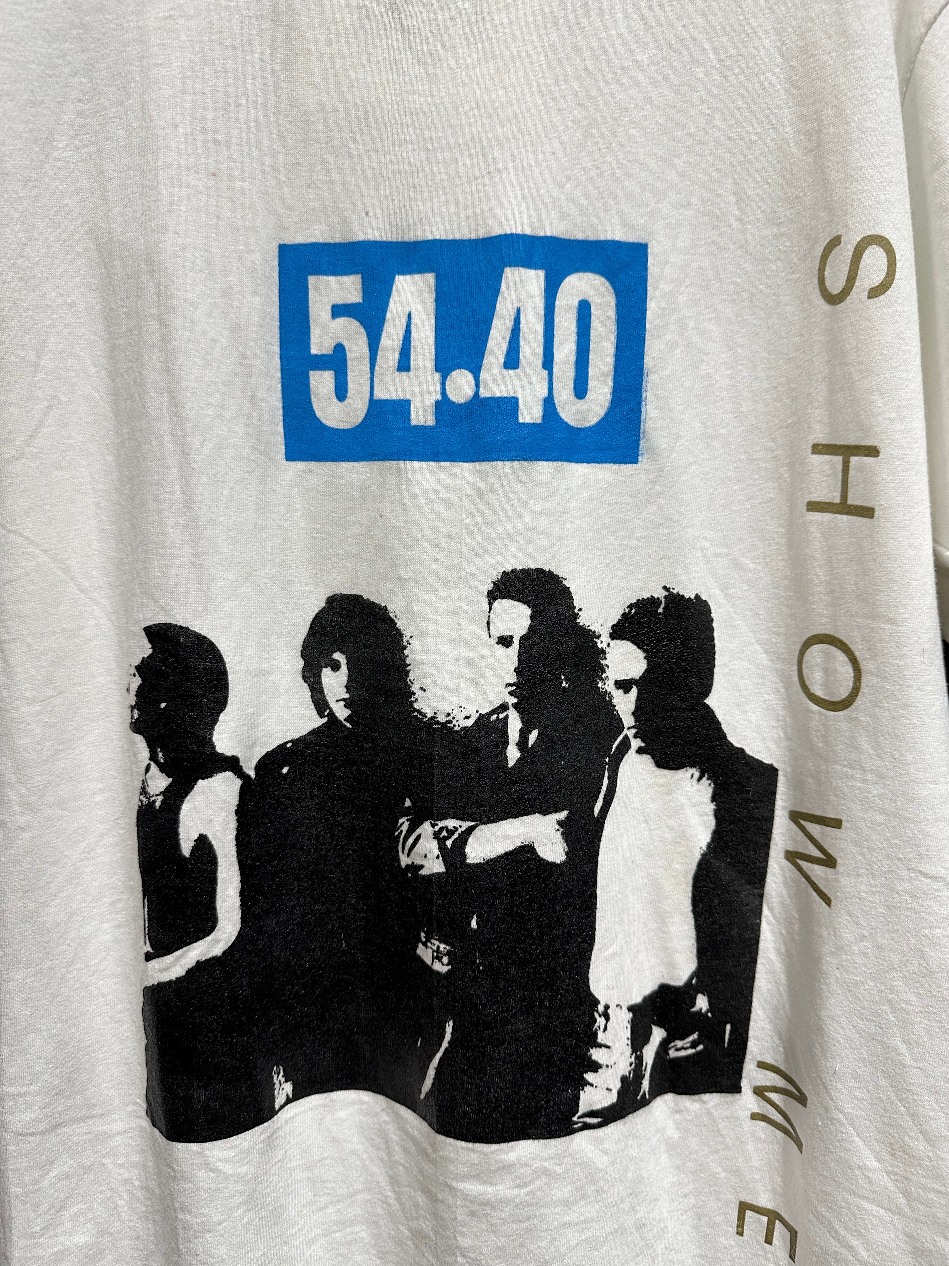 90s 54-40 Show Me Band Tee Sz L