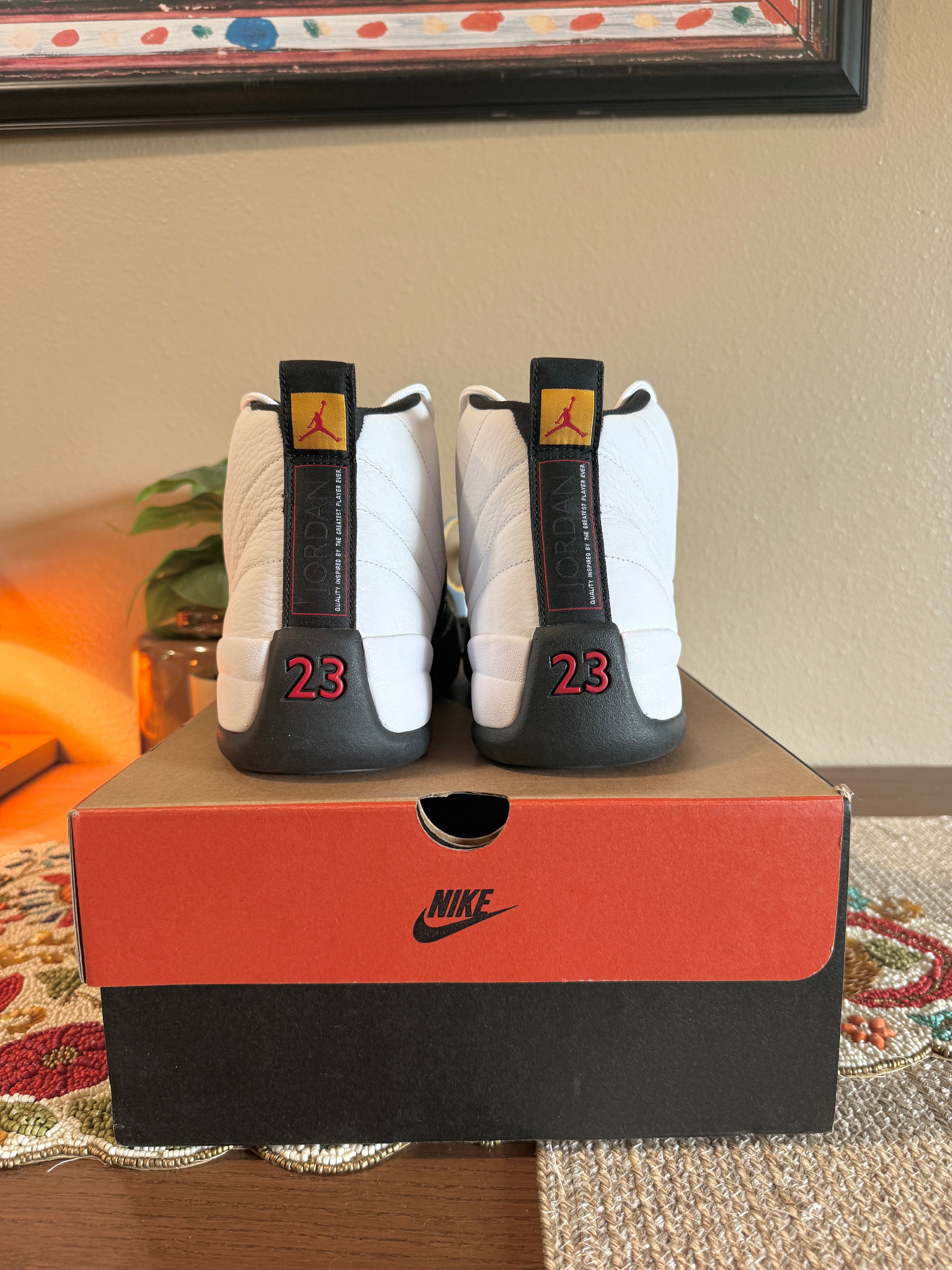 Jordan 12 Retro Taxi (2025) Size 13 USED