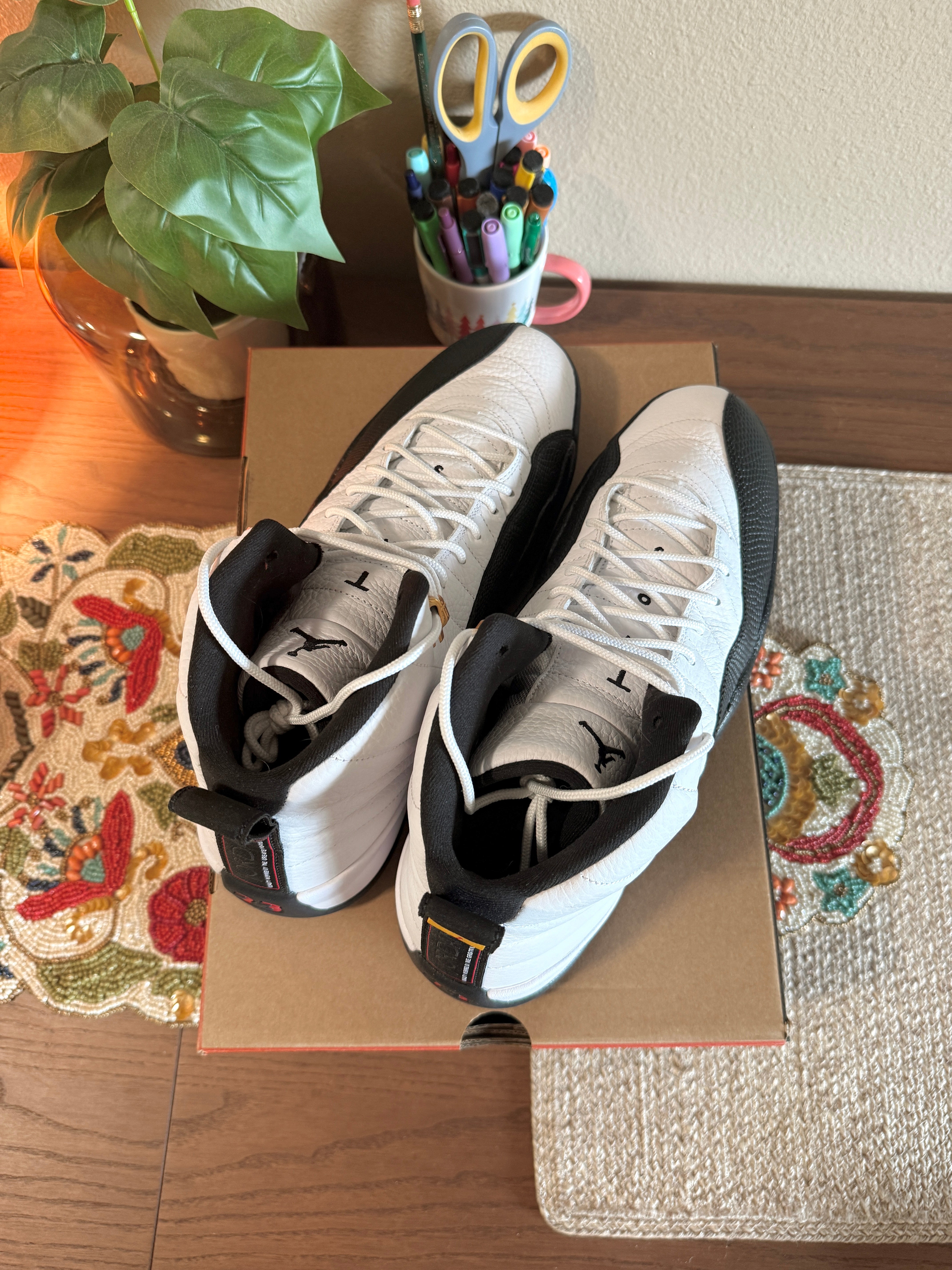 Jordan 12 Retro Taxi (2025) Size 13 USED