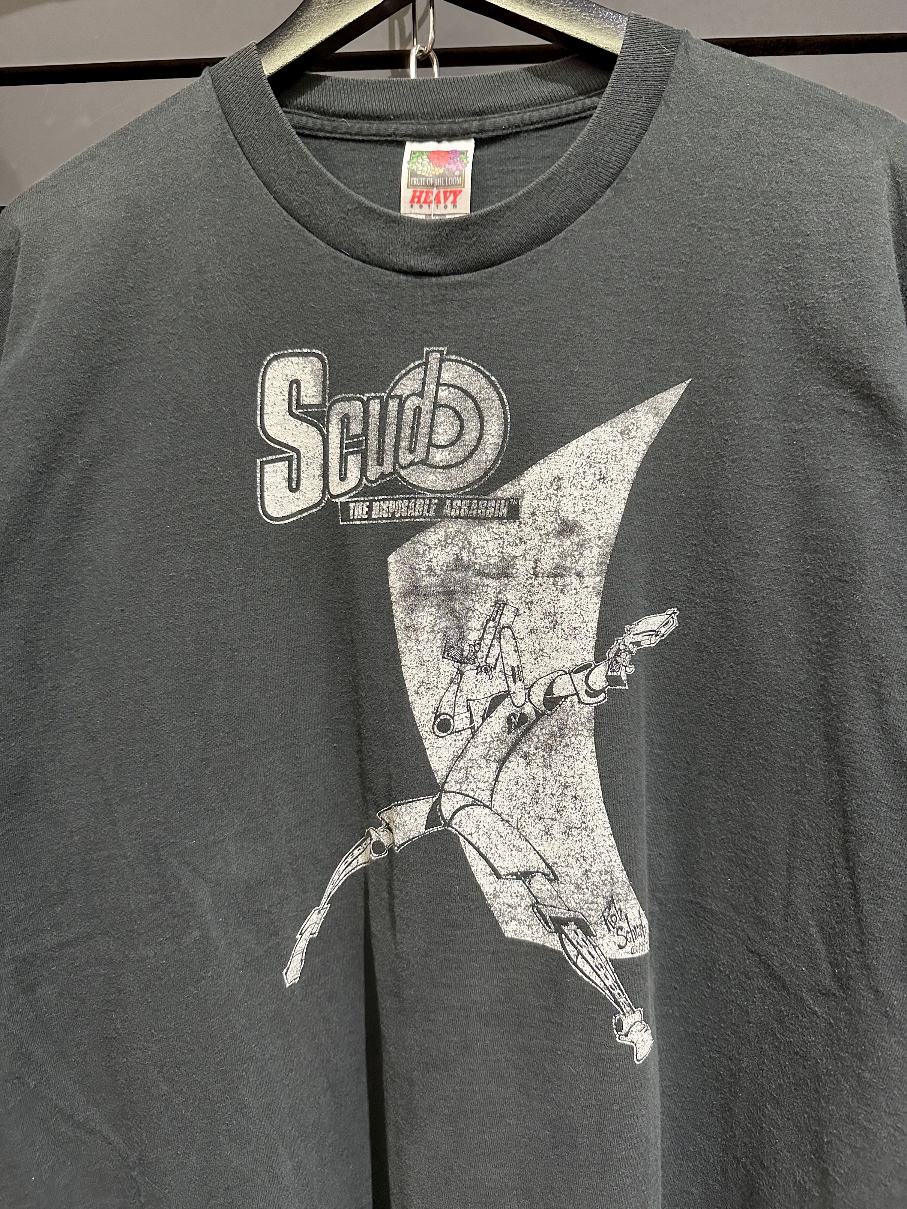 1994 Scud The Disposable Assassin Comic Tee Sz XL