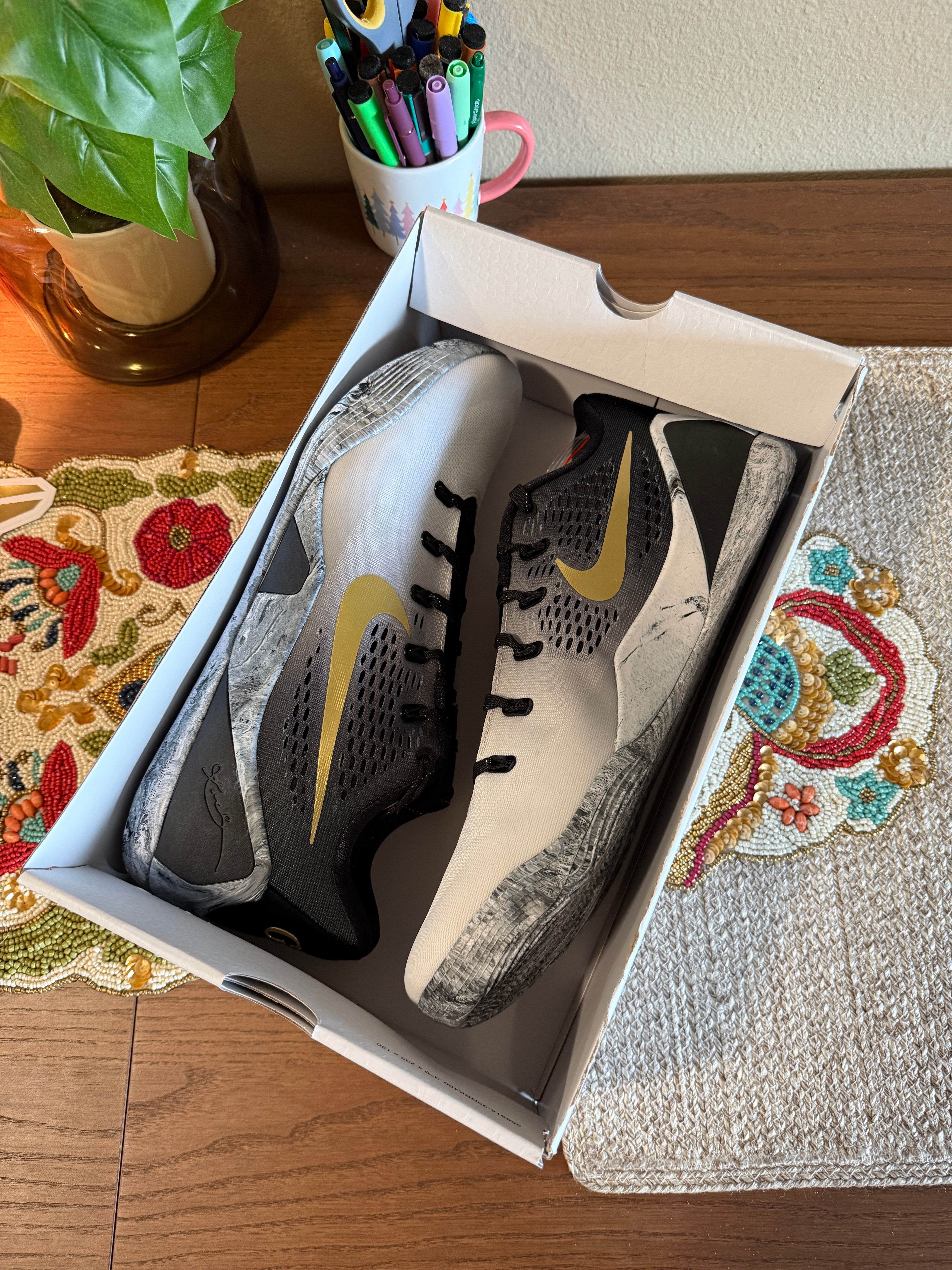 Nike Kobe 9 EM Low Protro Mambacita Size 16 MISSING LID