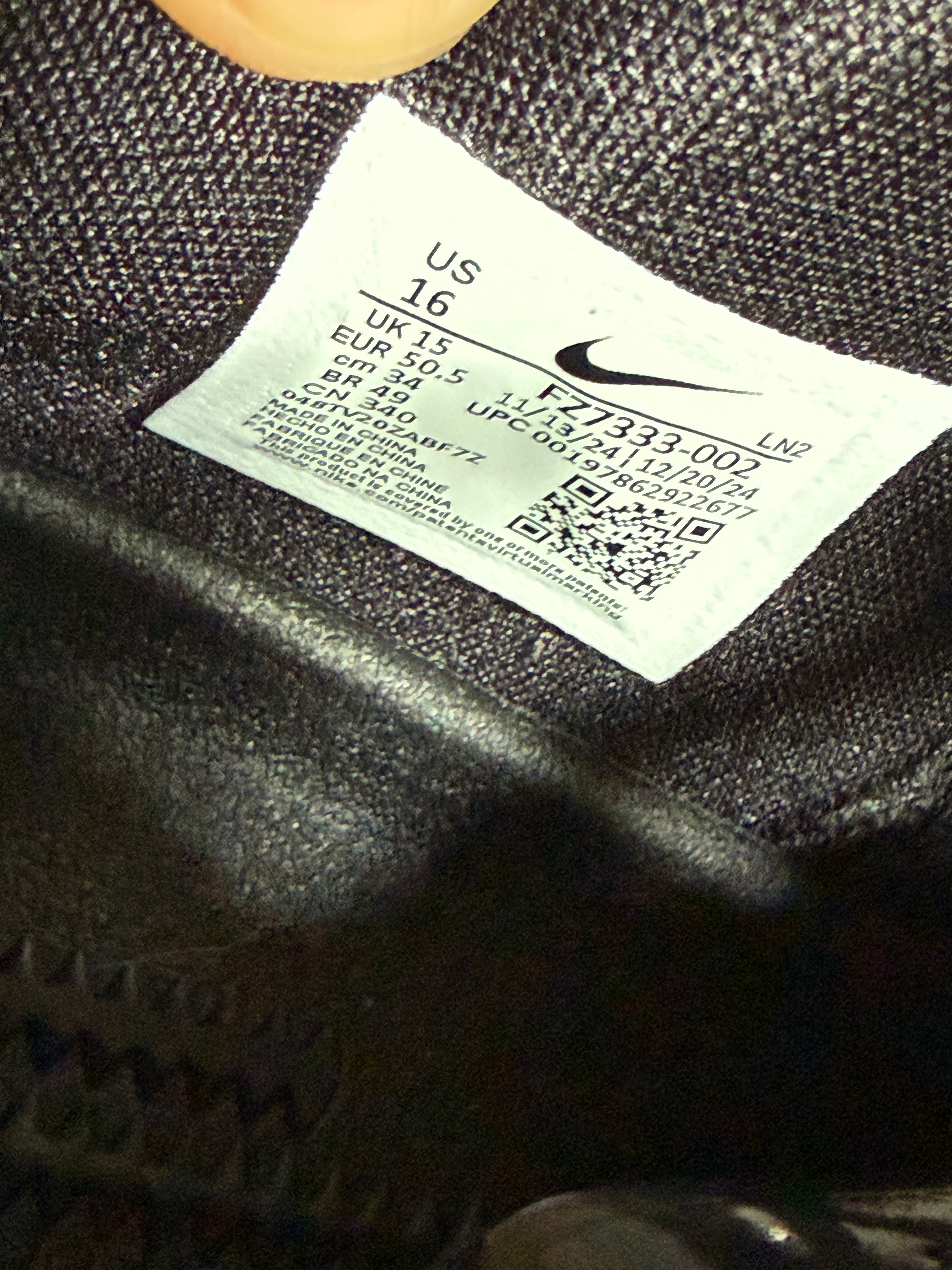 Nike Kobe 9 EM Low Protro Mambacita Size 16 MISSING LID