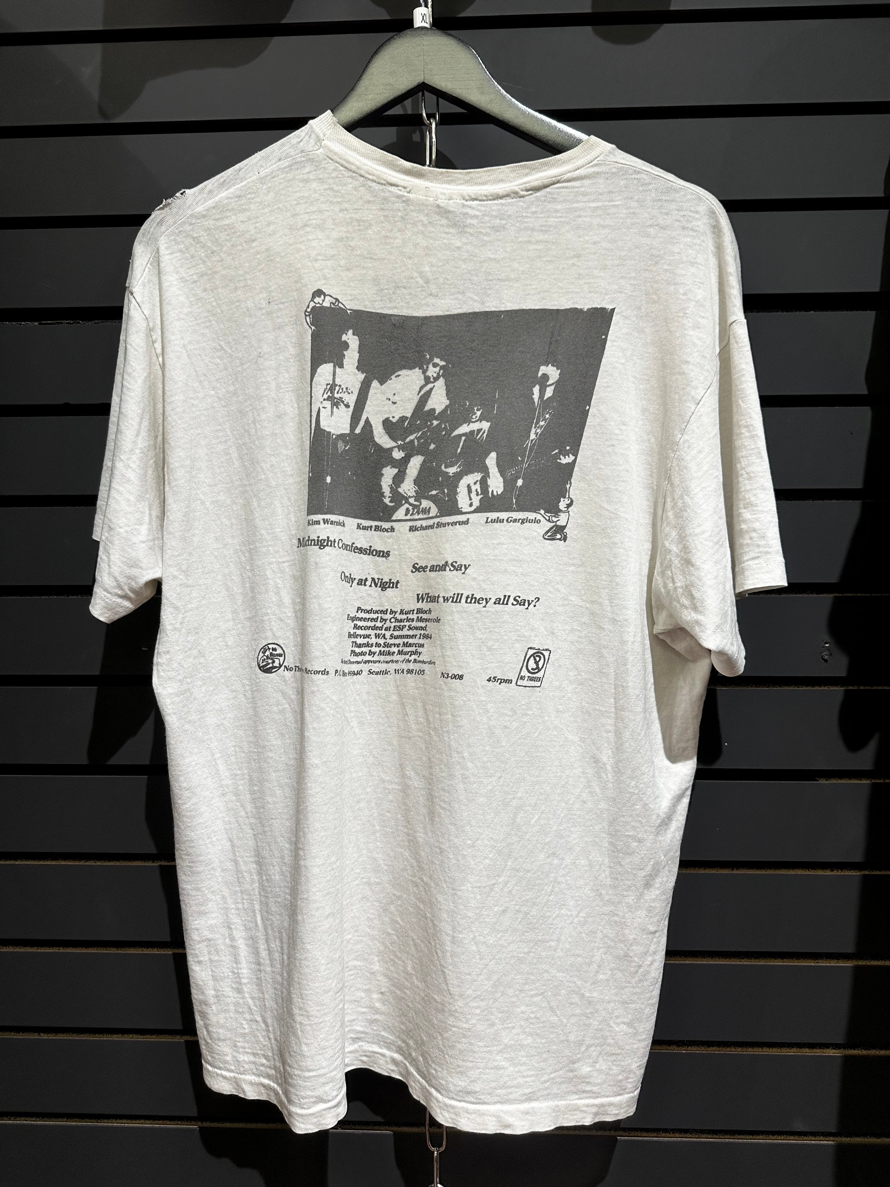1984 Fastbacks Concert Tee (Sub Pop Band) Sz XL