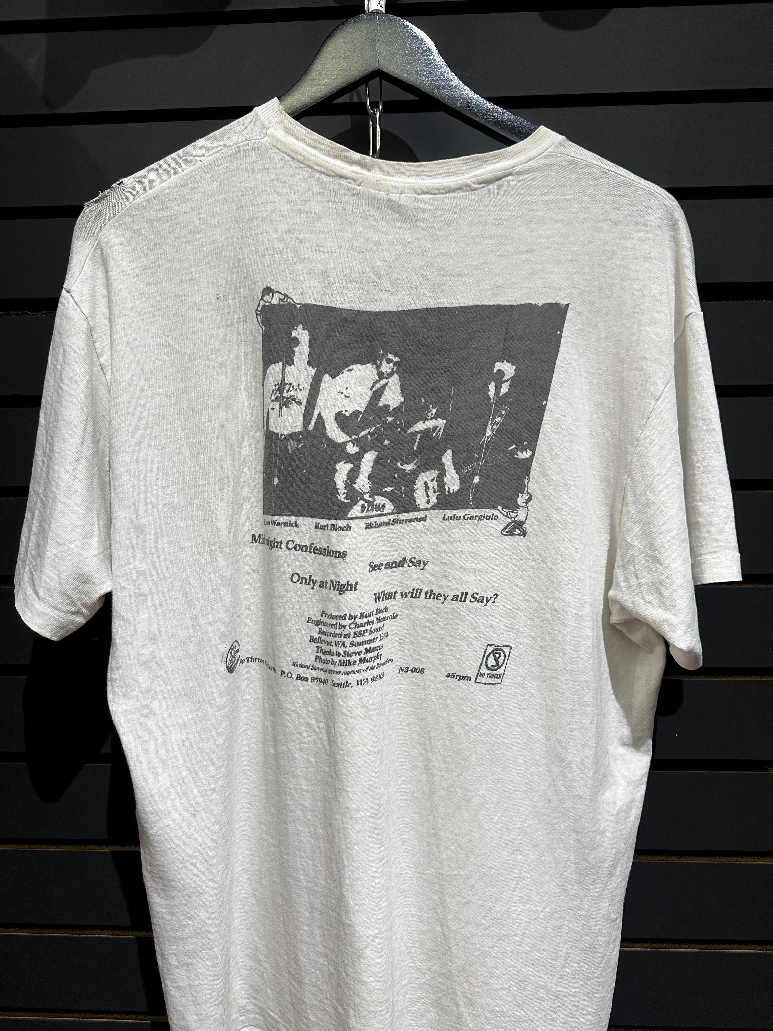 1984 Fastbacks Concert Tee (Sub Pop Band) Sz XL