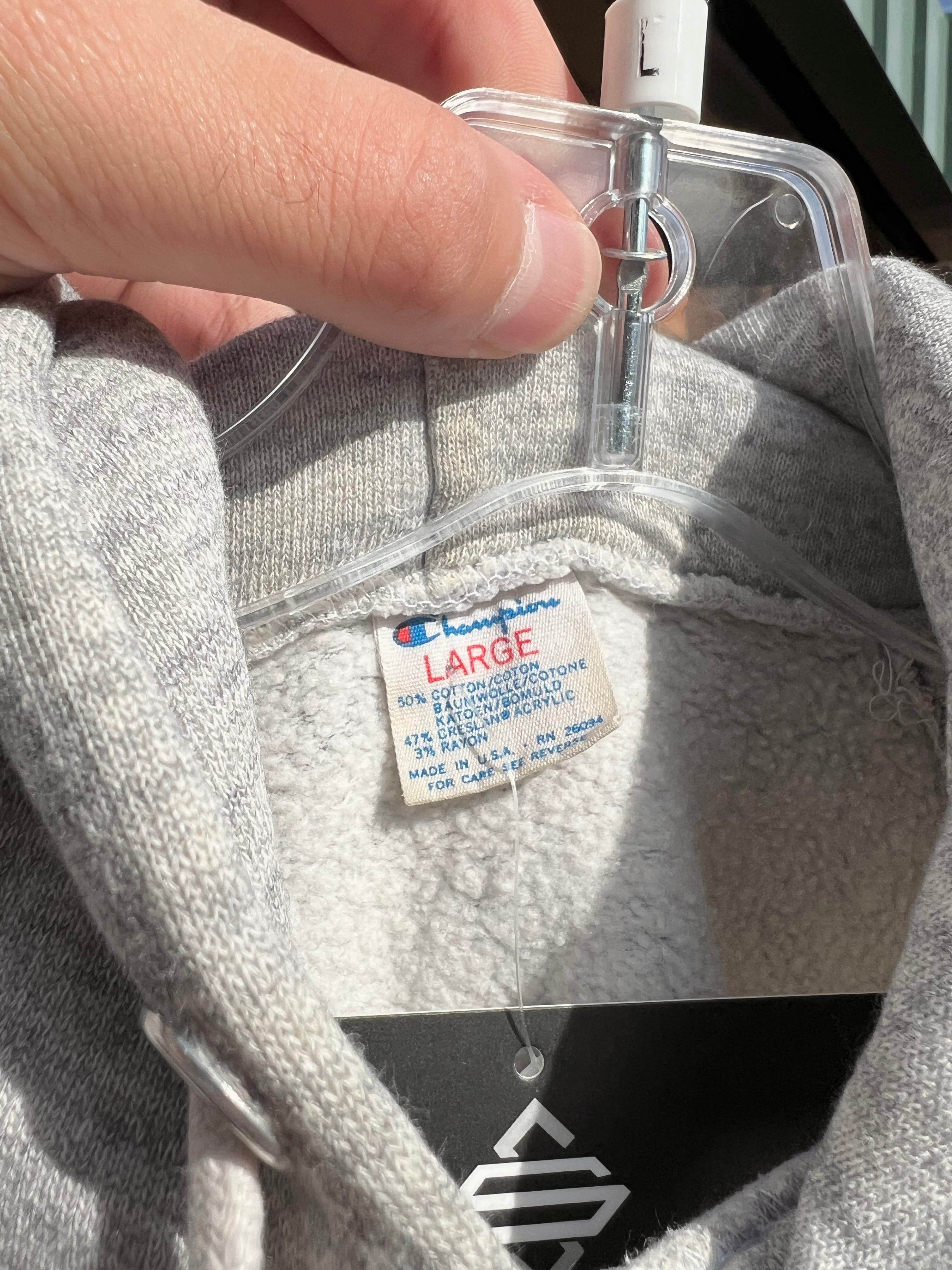 80s Champion University of Akron Hoodie L