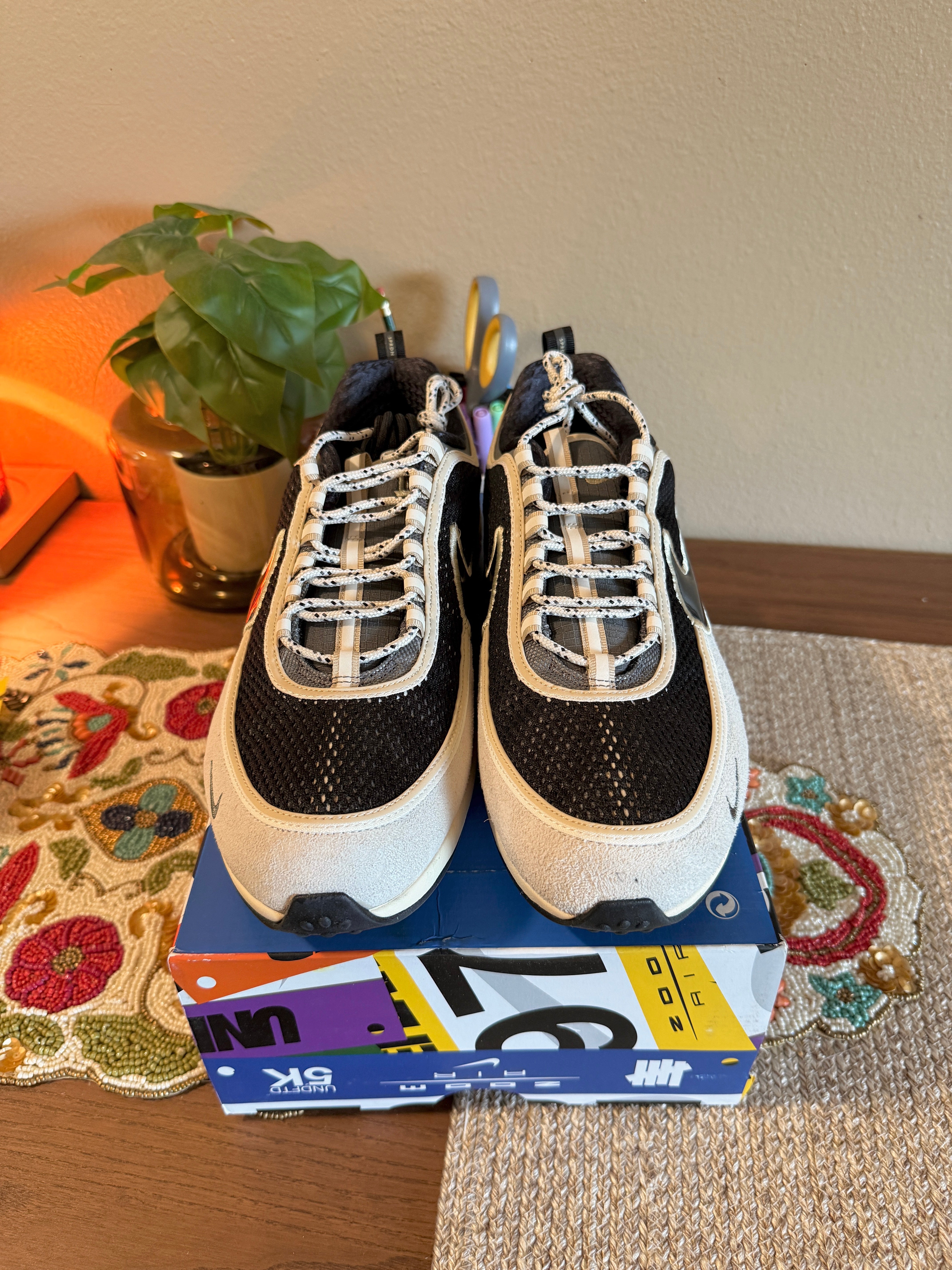Nike Air Zoom Spiridon Undefeated Phantom Size 12.5 MISSING LID
