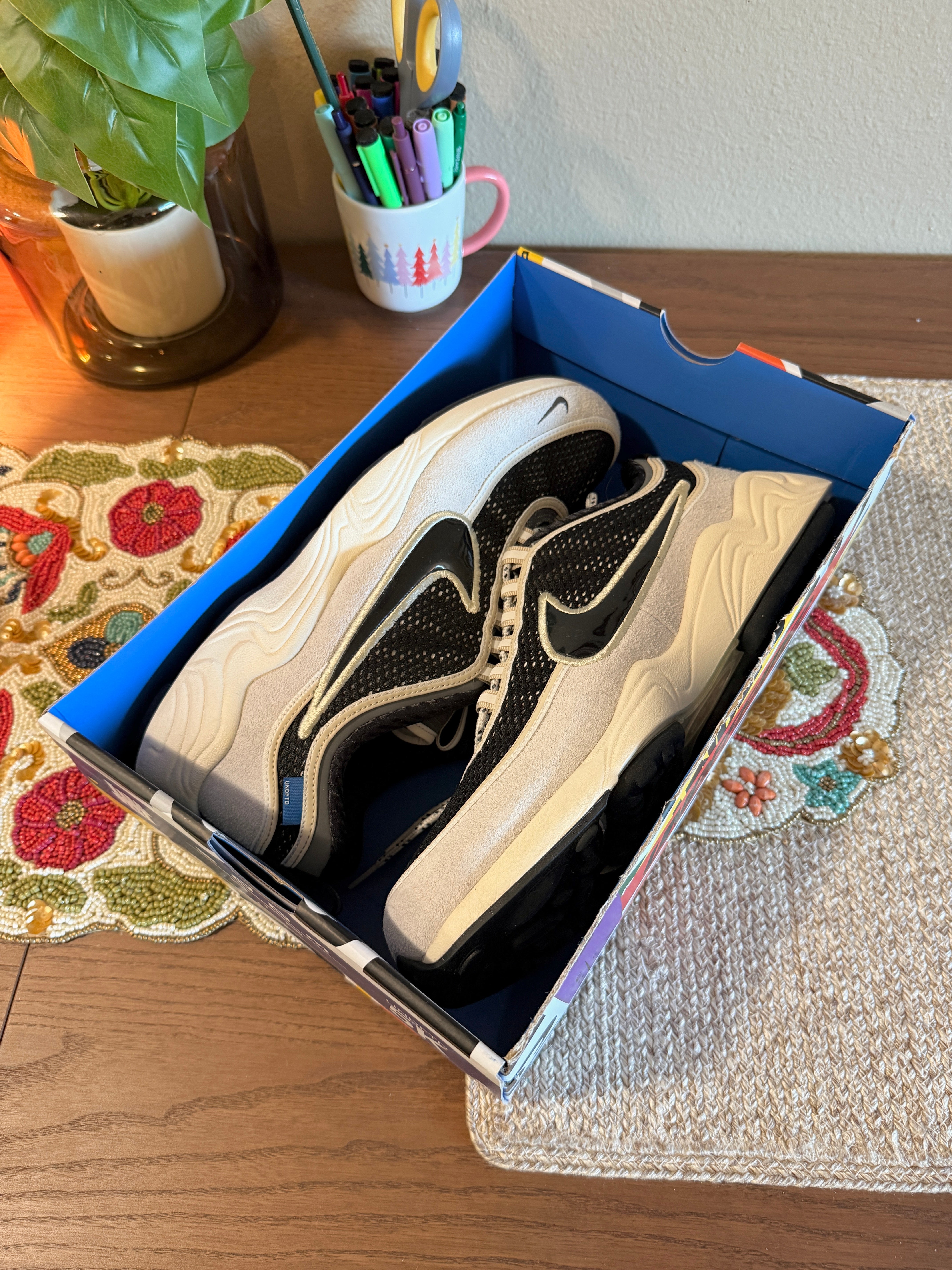 Nike Air Zoom Spiridon Undefeated Phantom Size 12.5 MISSING LID