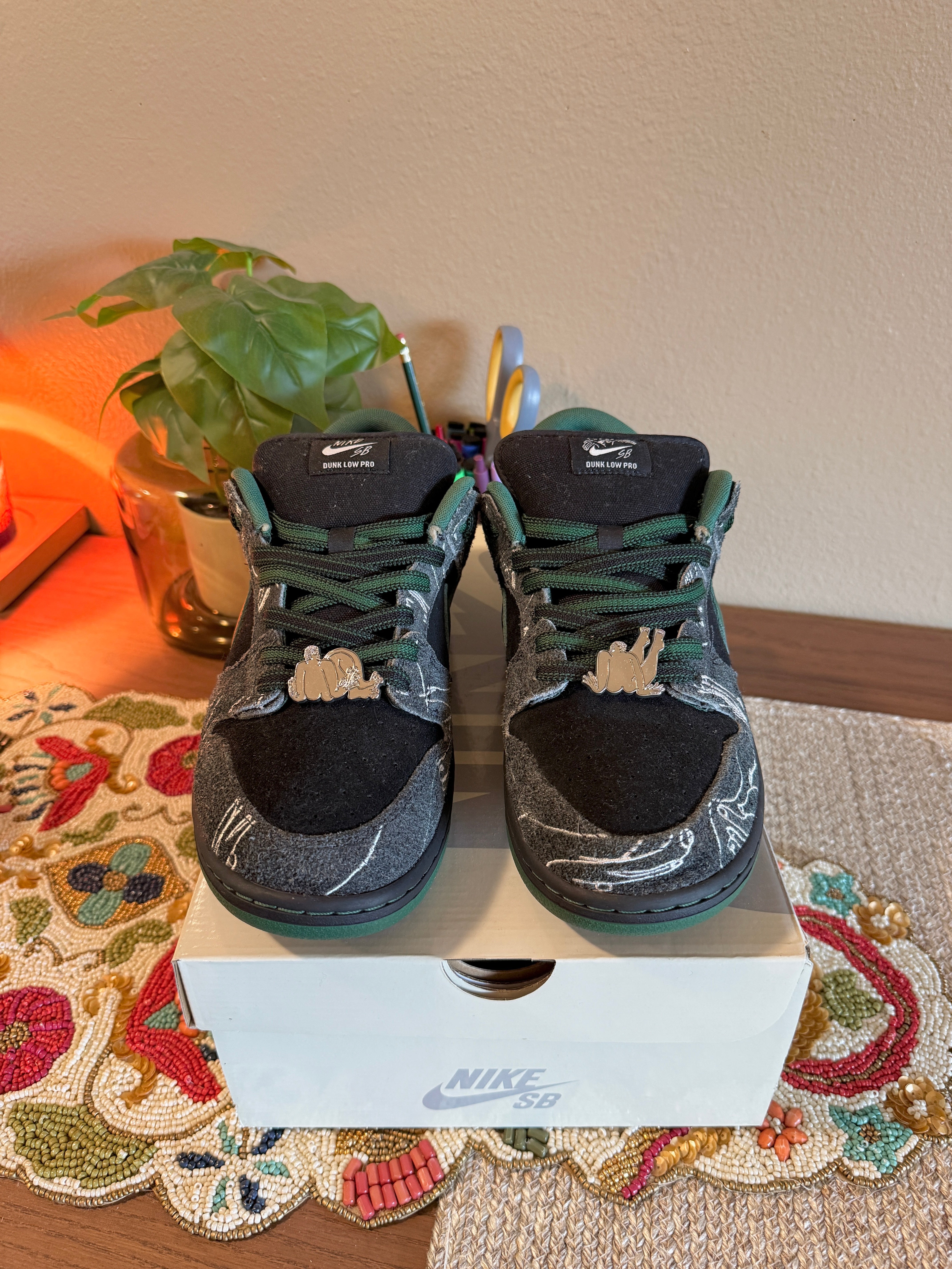 Nike SB Dunk Low There Skateboards Size 11 USED