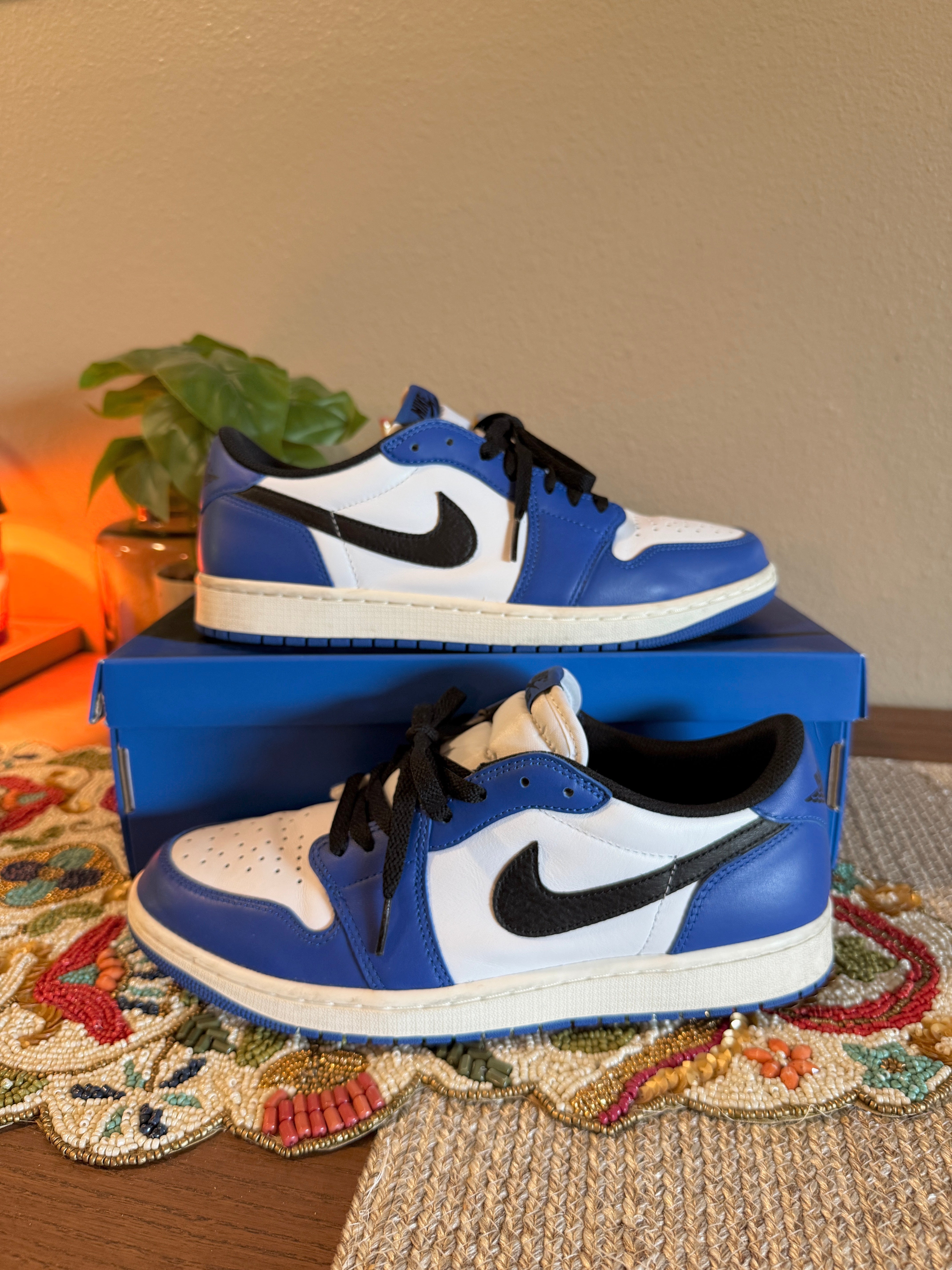 Jordan 1 Retro Low OG Game Royal Size 10.5 USED