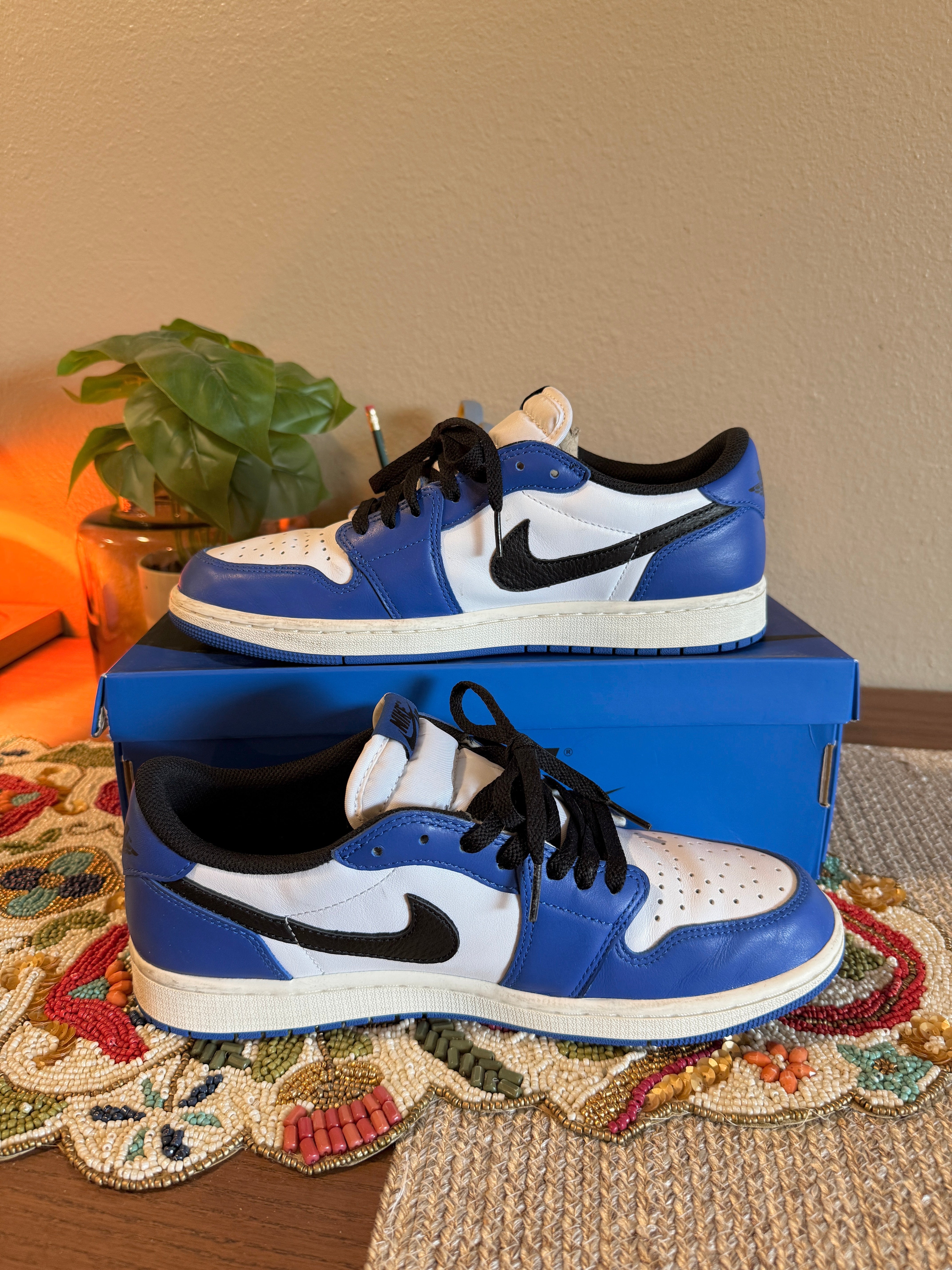 Jordan 1 Retro Low OG Game Royal Size 10.5 USED