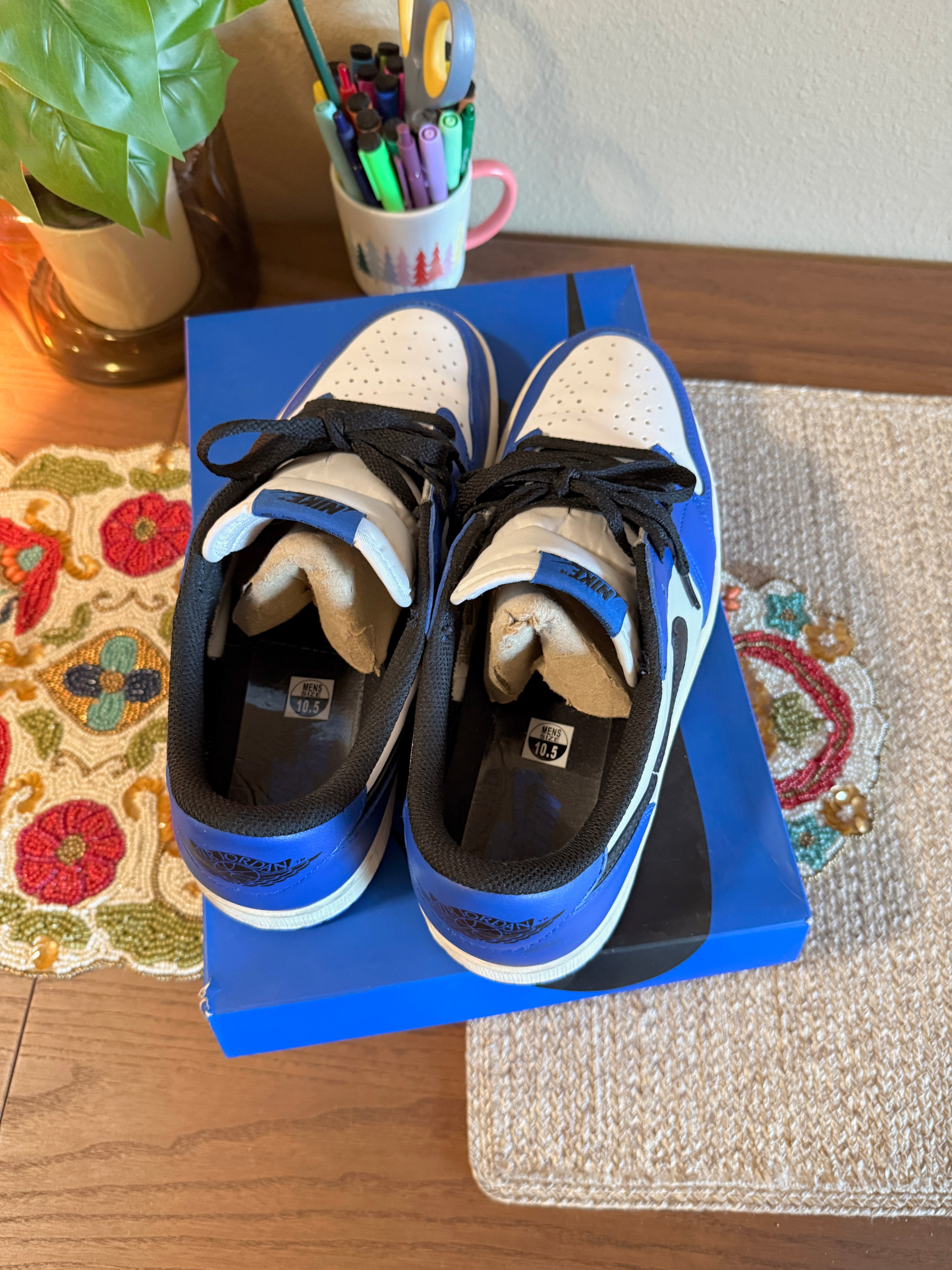 Jordan 1 Retro Low OG Game Royal Size 10.5 USED