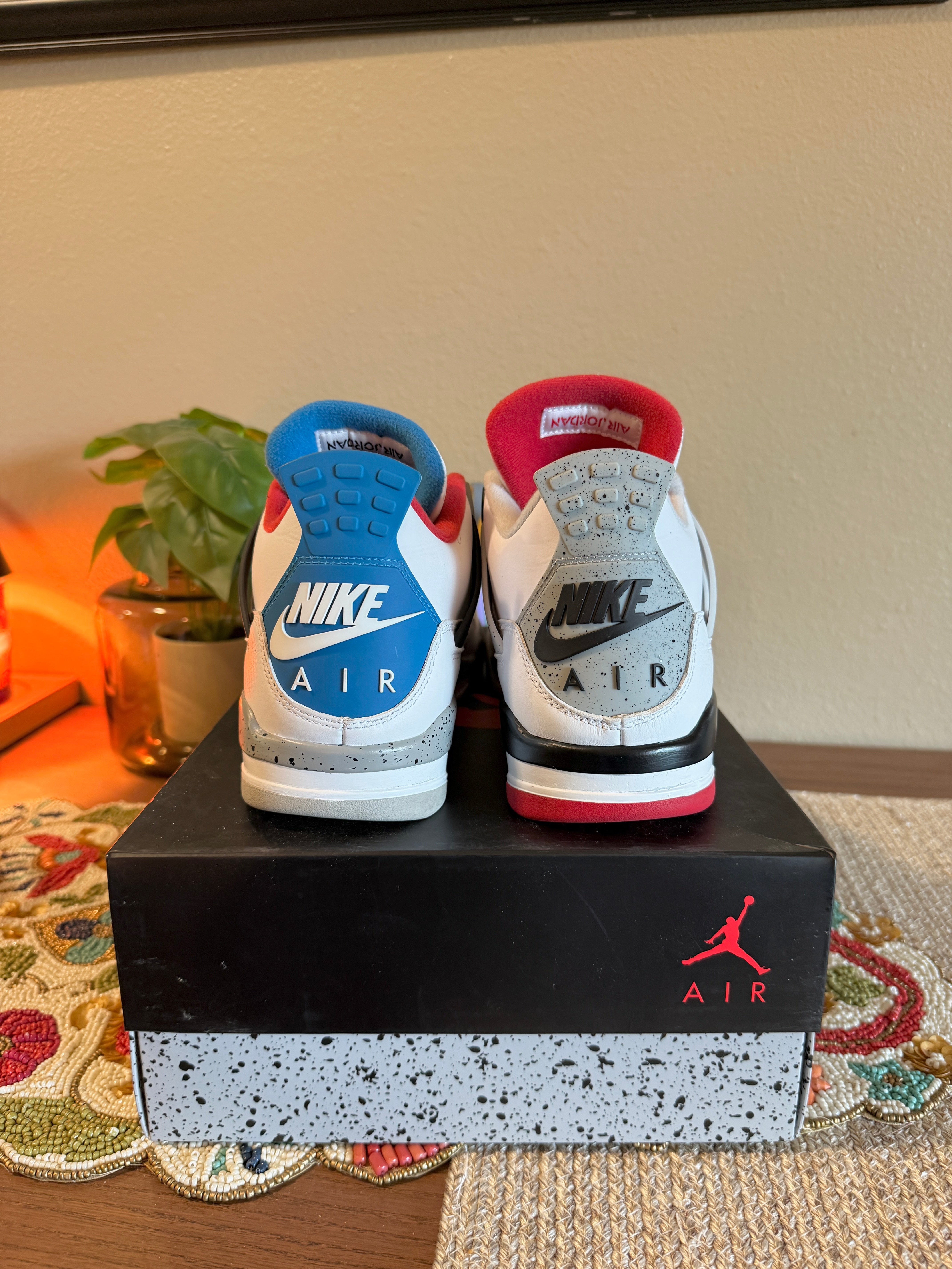 Jordan 4 Retro What The Size 11 USED
