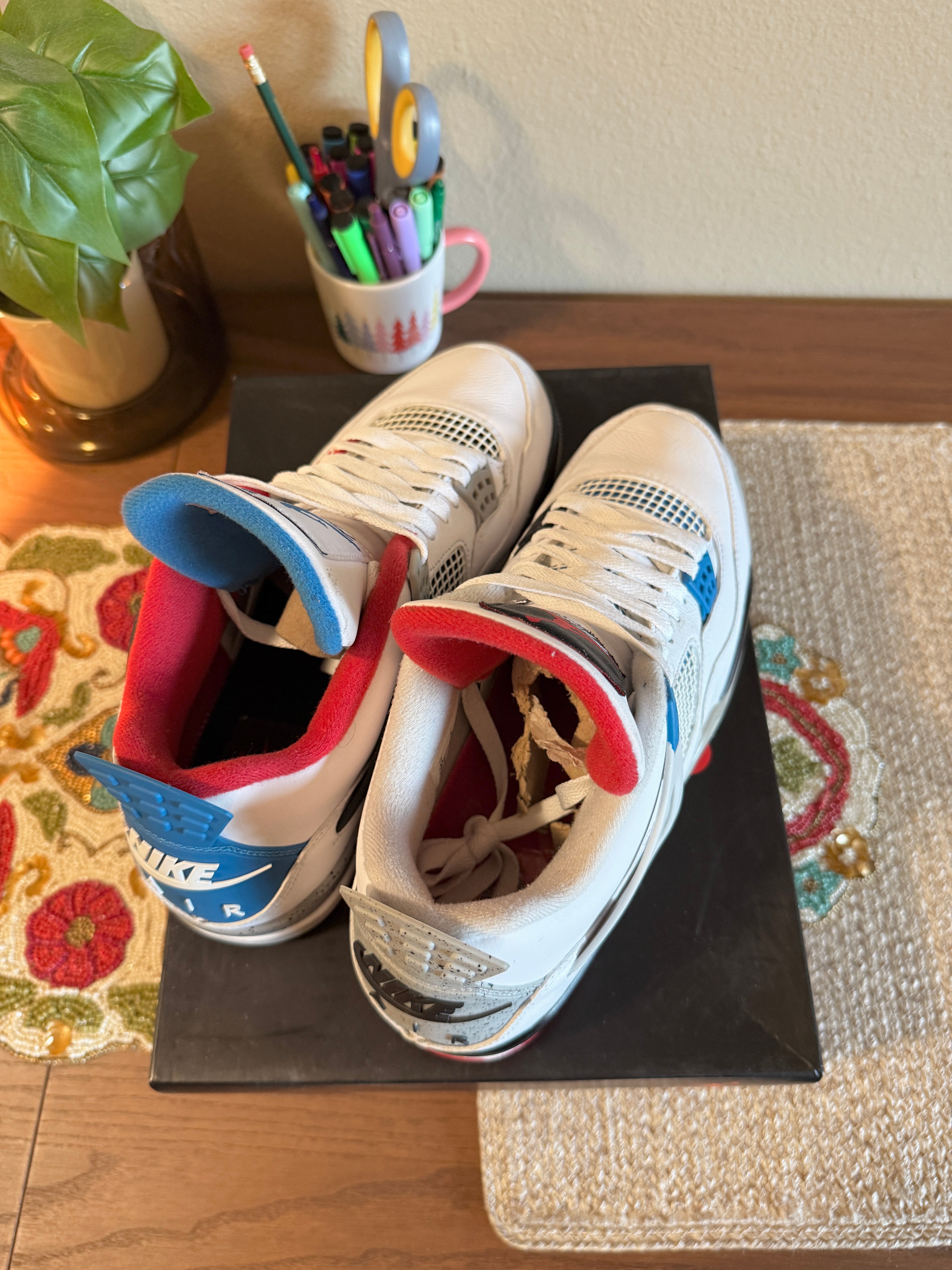 Jordan 4 Retro What The Size 11 USED
