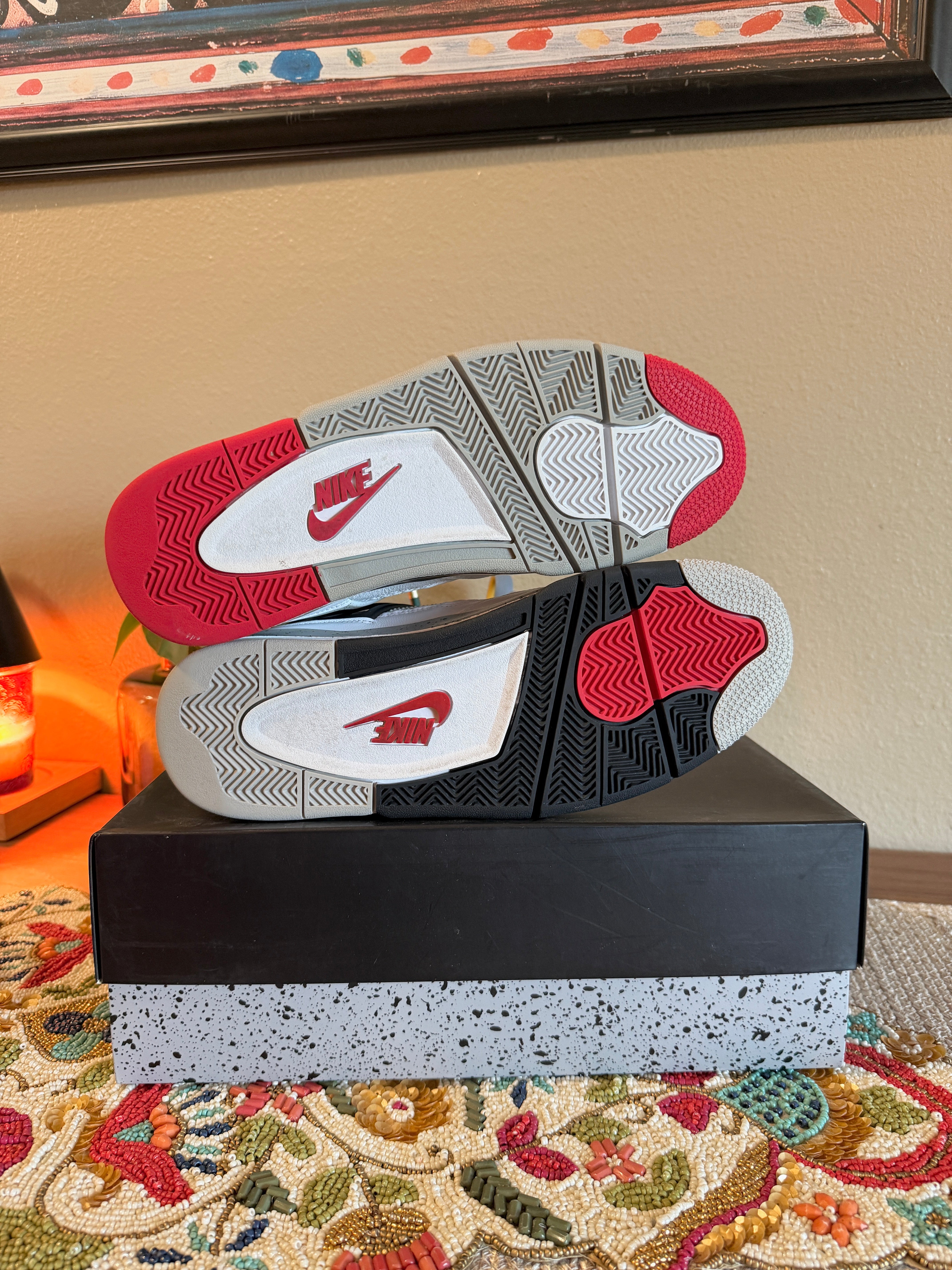 Jordan 4 Retro What The Size 11 USED