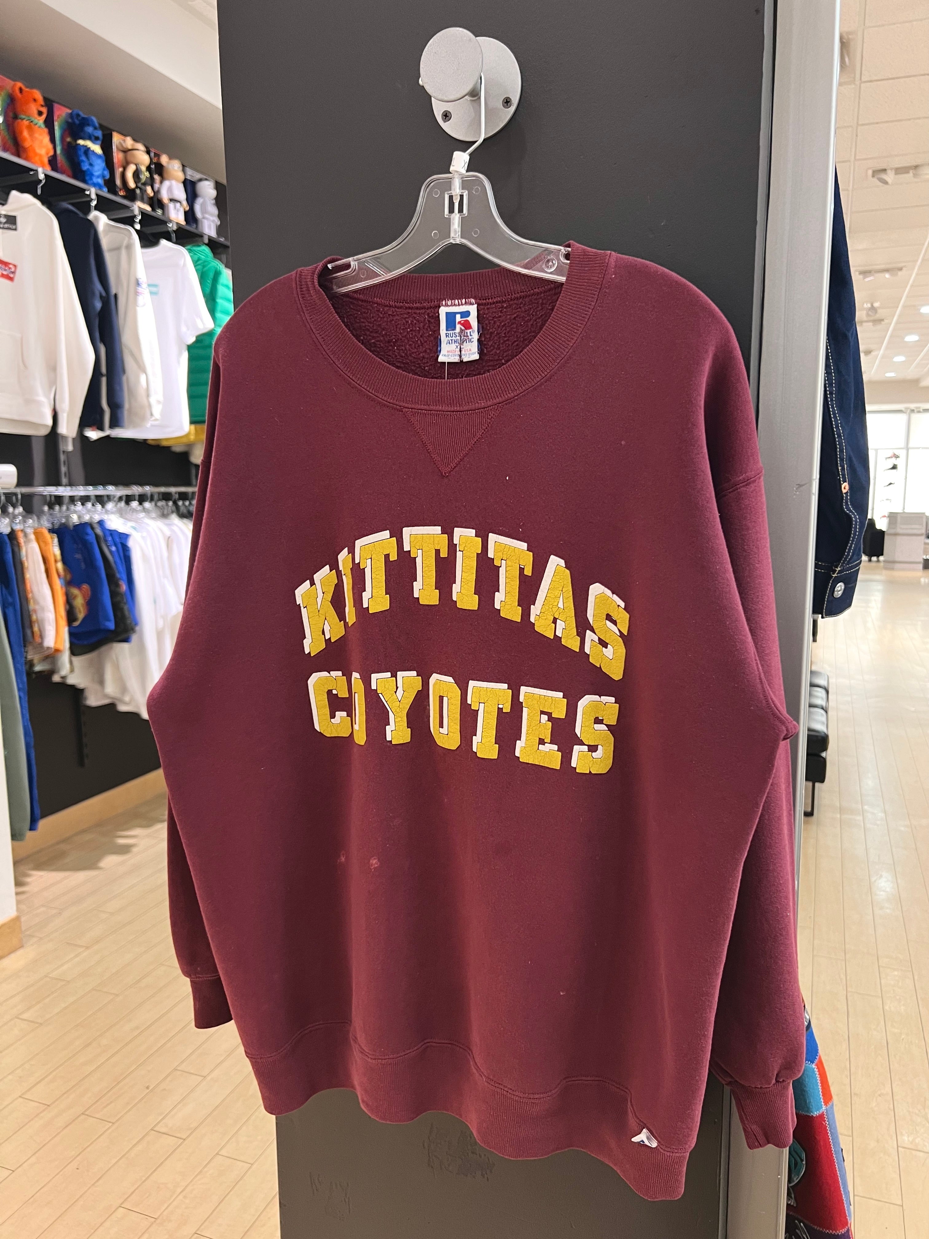 90s Kittitas Coyotes Russell Athletic Crewneck XL