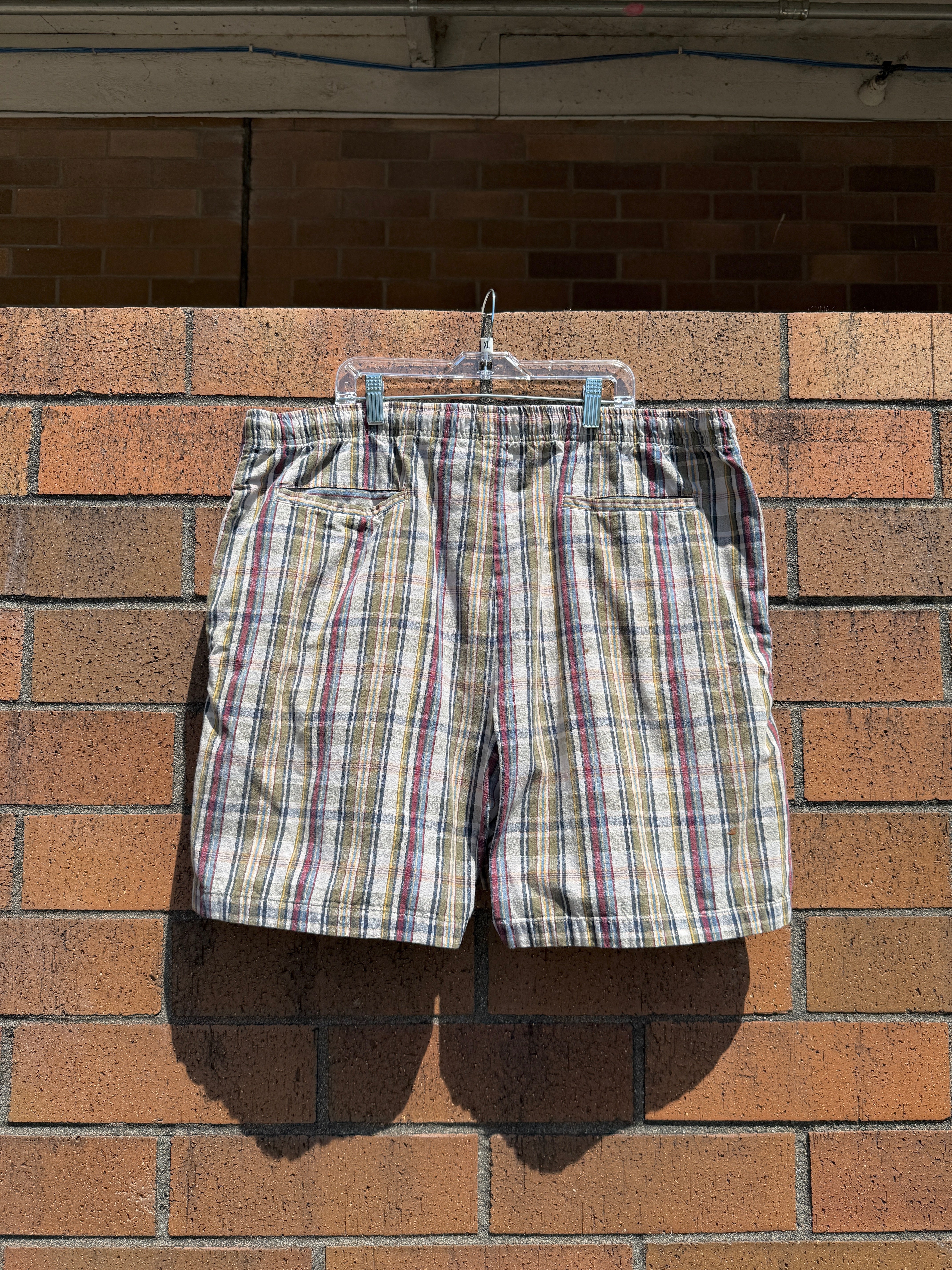 90s Cherokee Brand Plaid Boxer Shorts Size XL