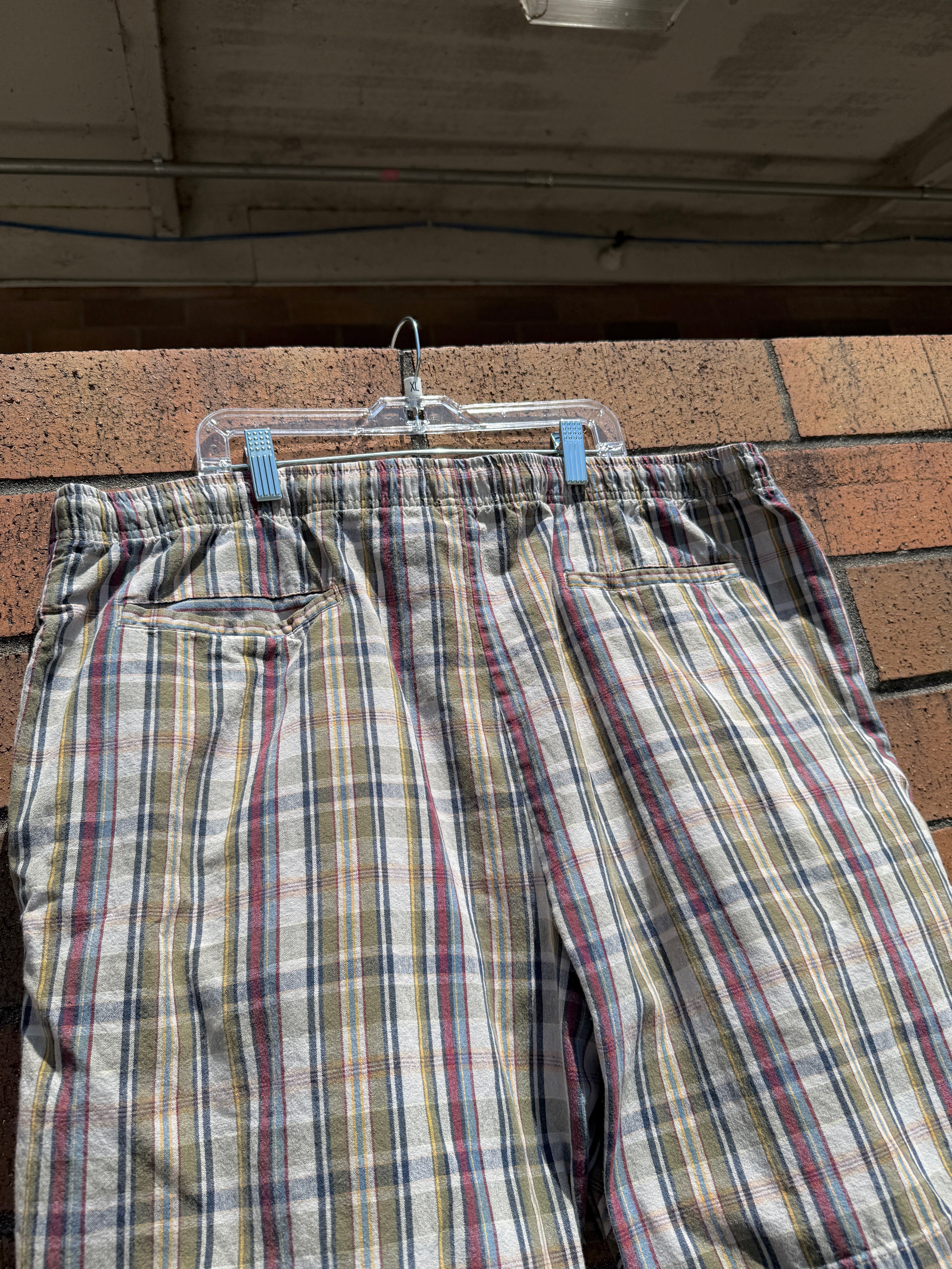 90s Cherokee Brand Plaid Boxer Shorts Size XL