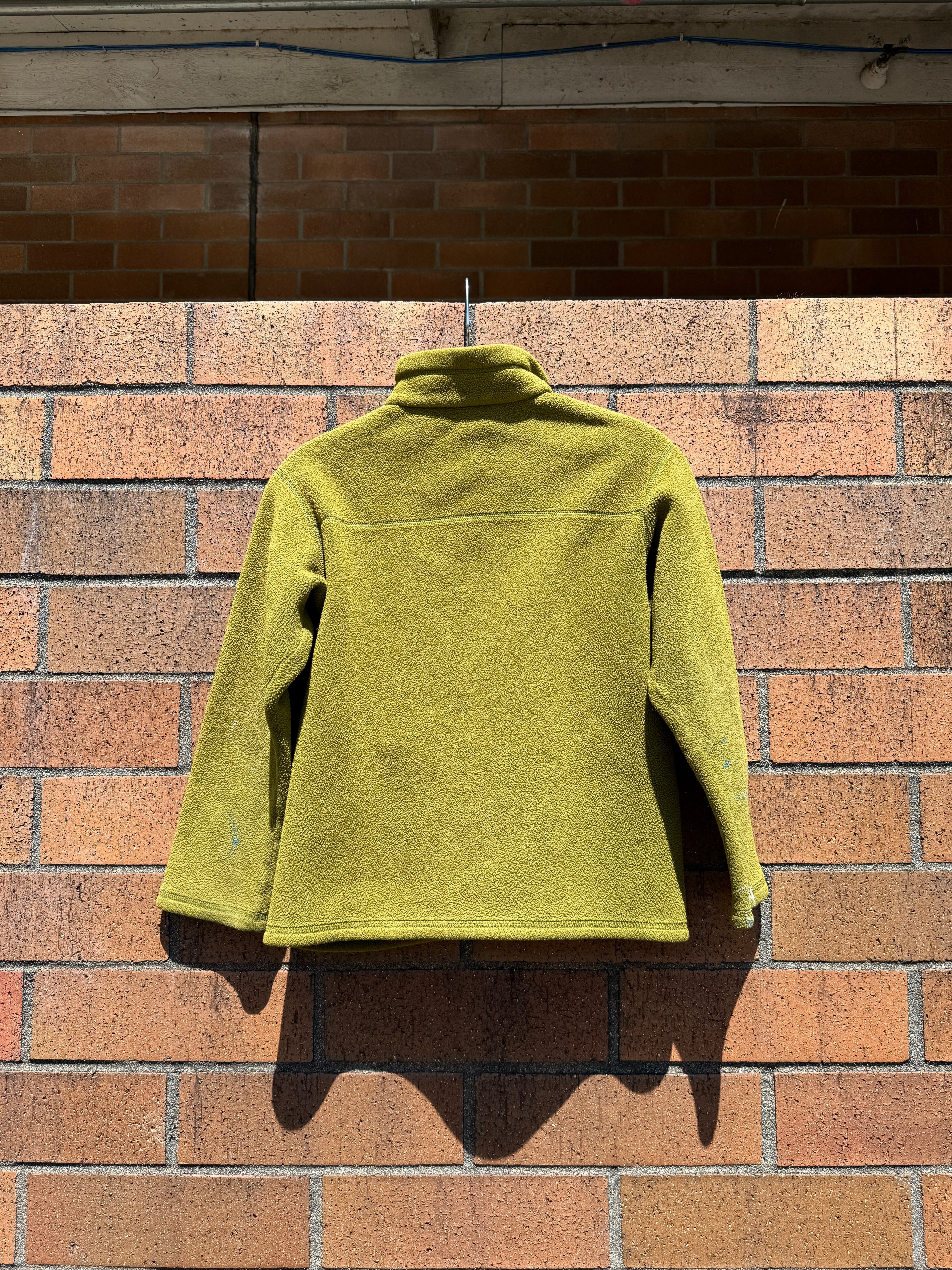Patagonia Olive Green Synchilla Snap-T Fleece Size Youth M