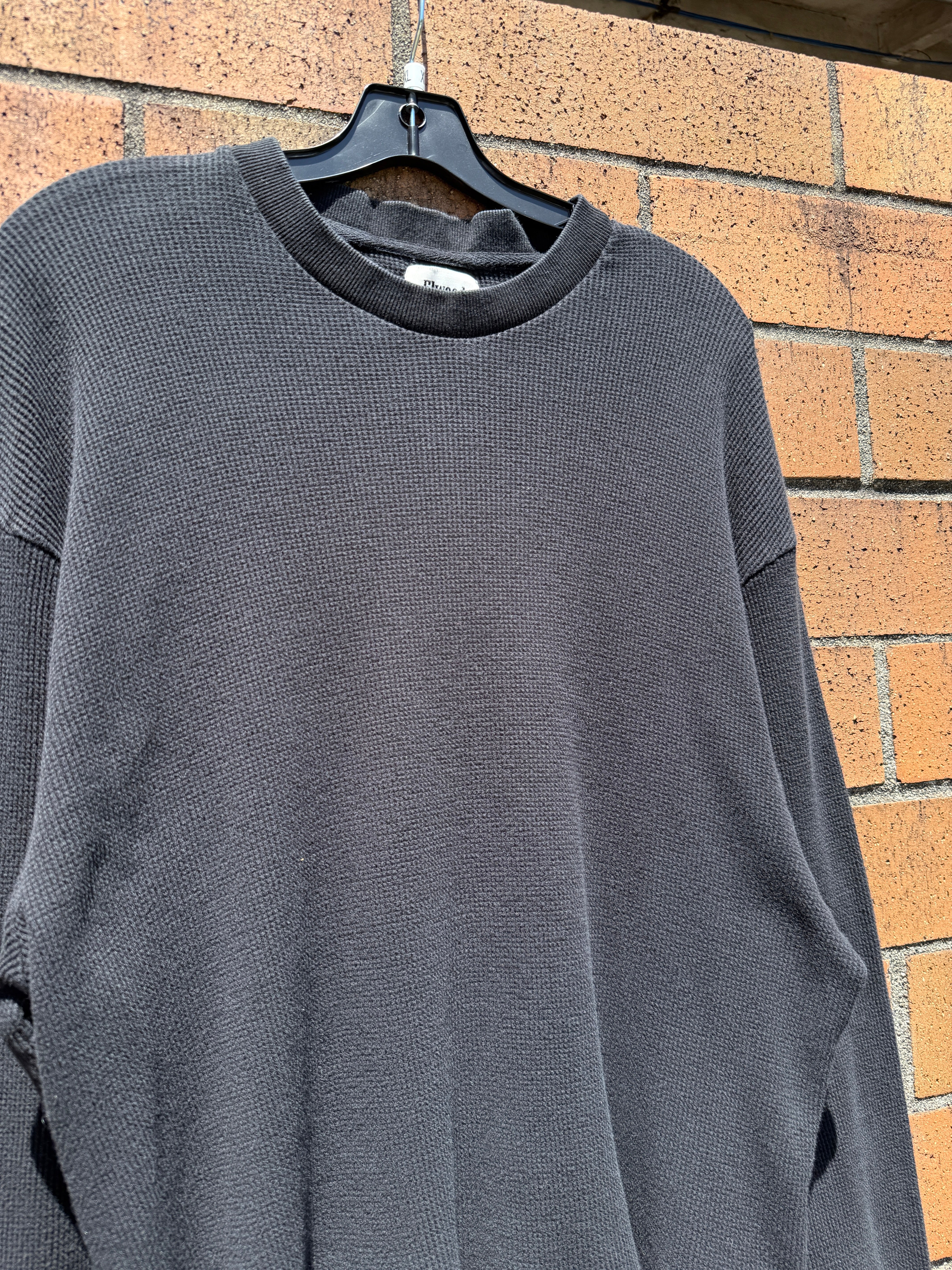 Elwood Black Thermal Shirt Size XL