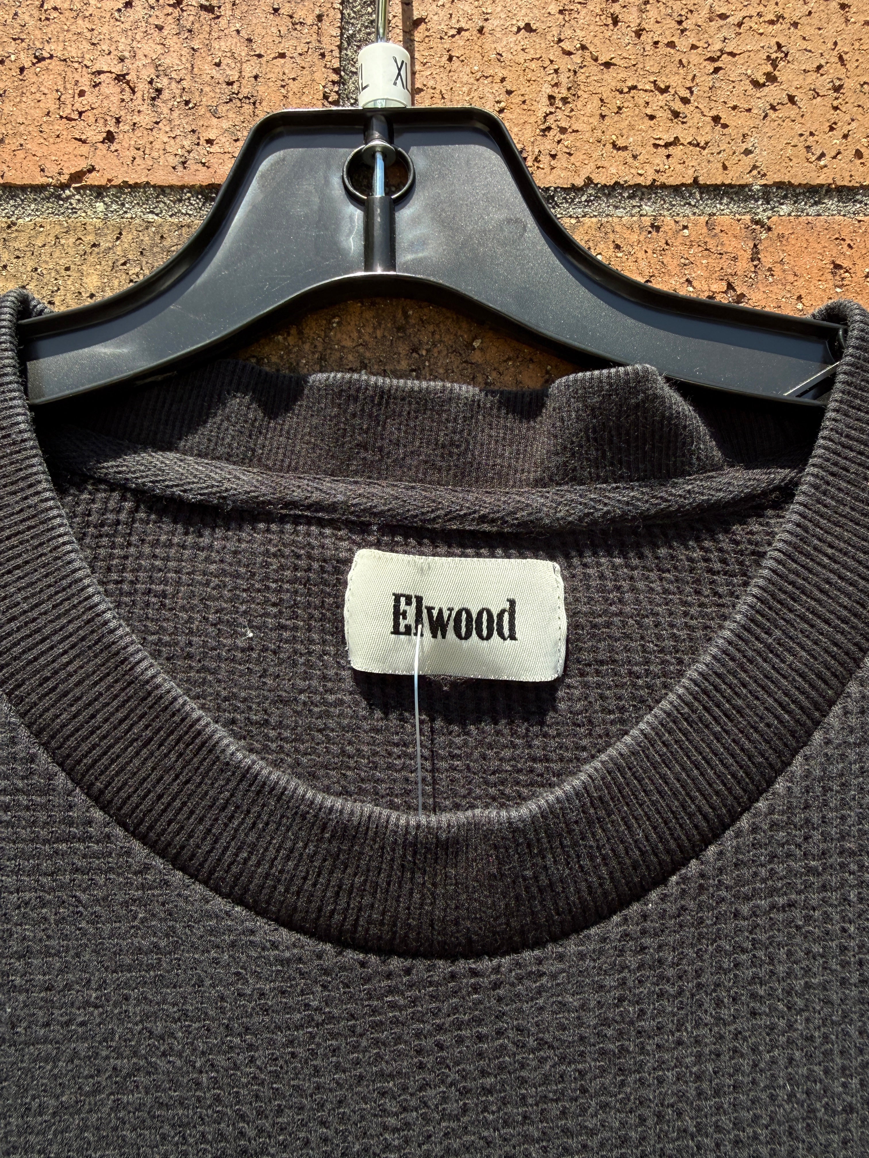 Elwood Black Thermal Shirt Size XL