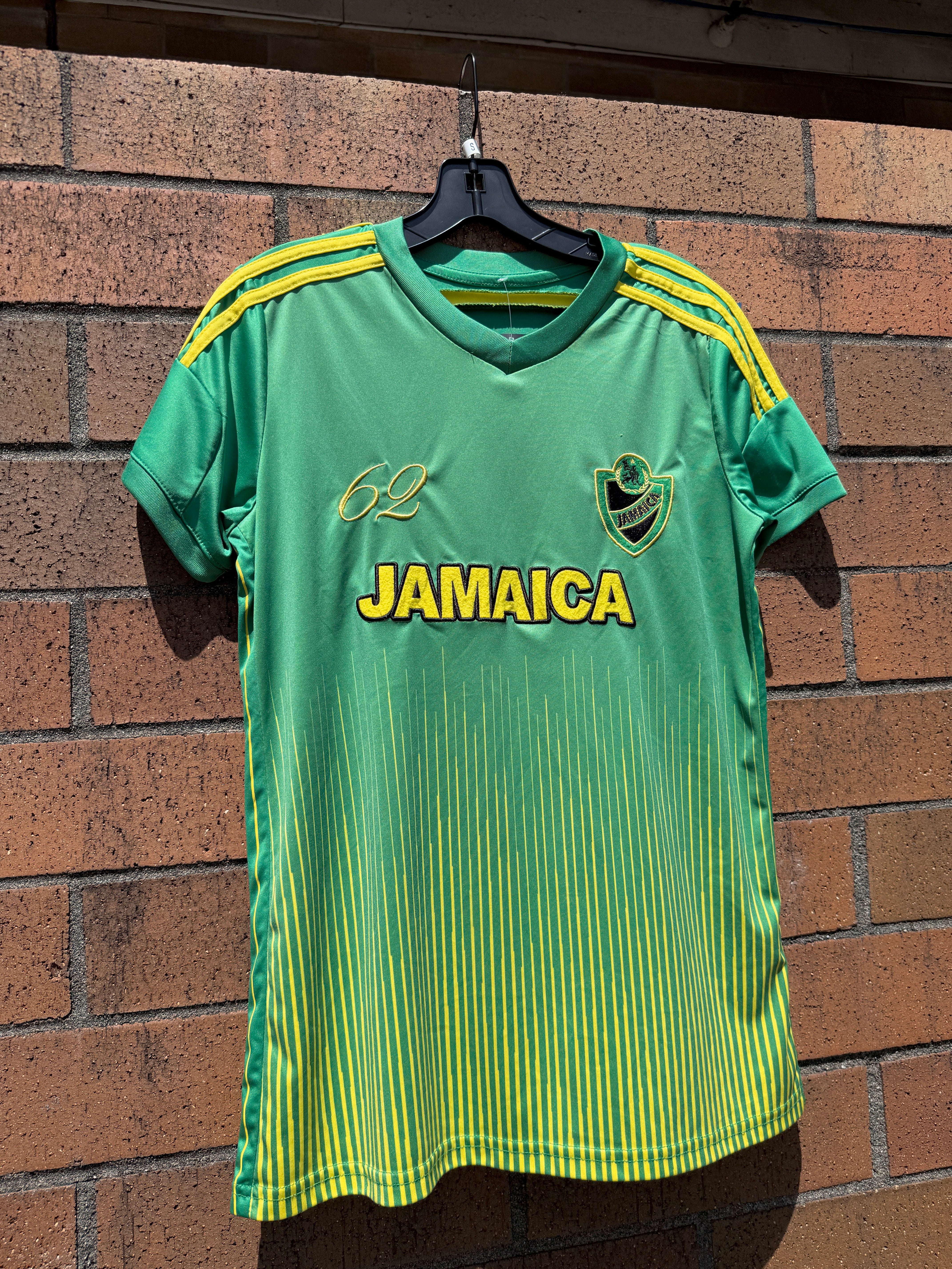 LMS Sports Jamaica Soccer Jersey Green Size Small