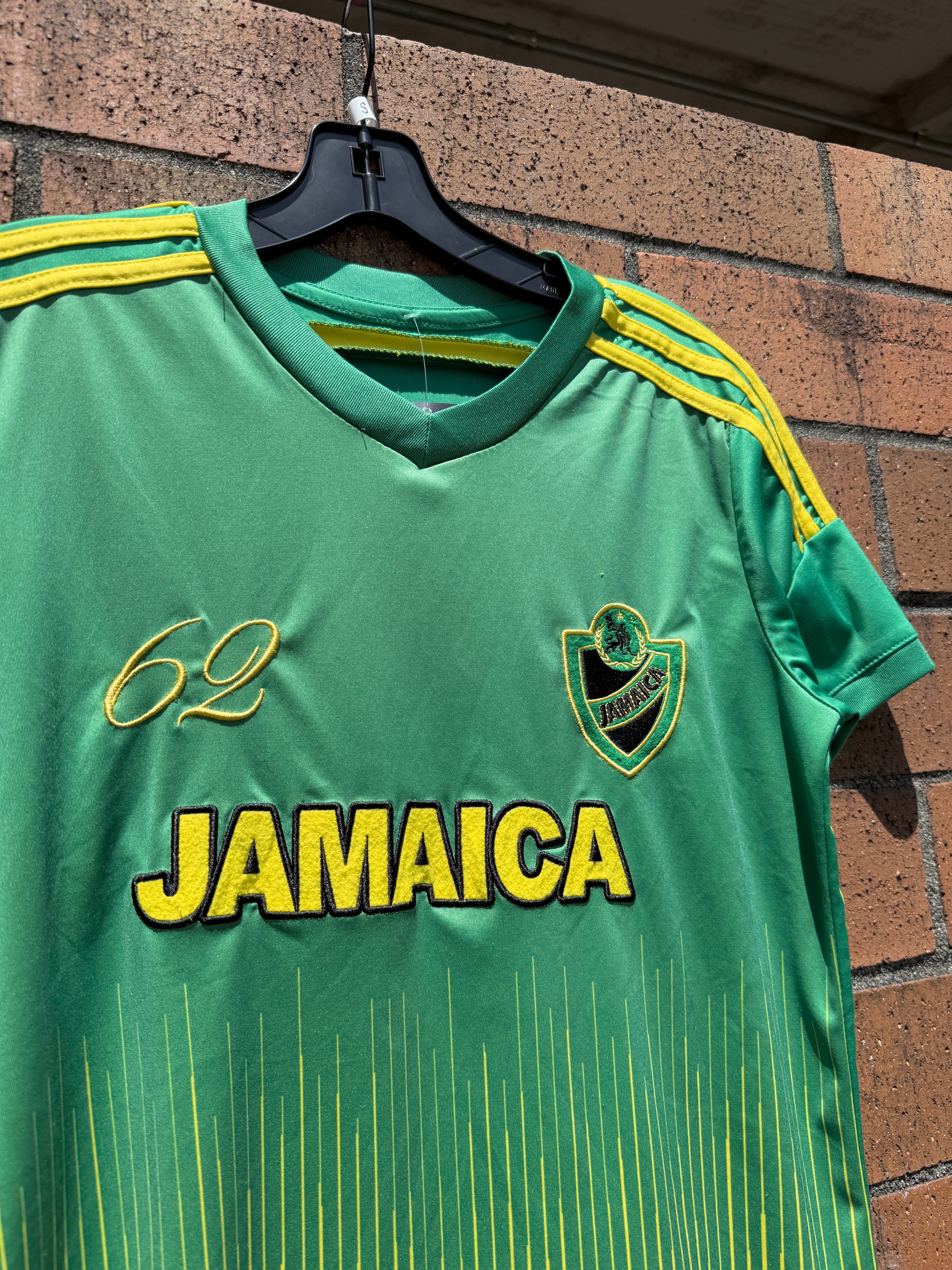 LMS Sports Jamaica Soccer Jersey Green Size Small