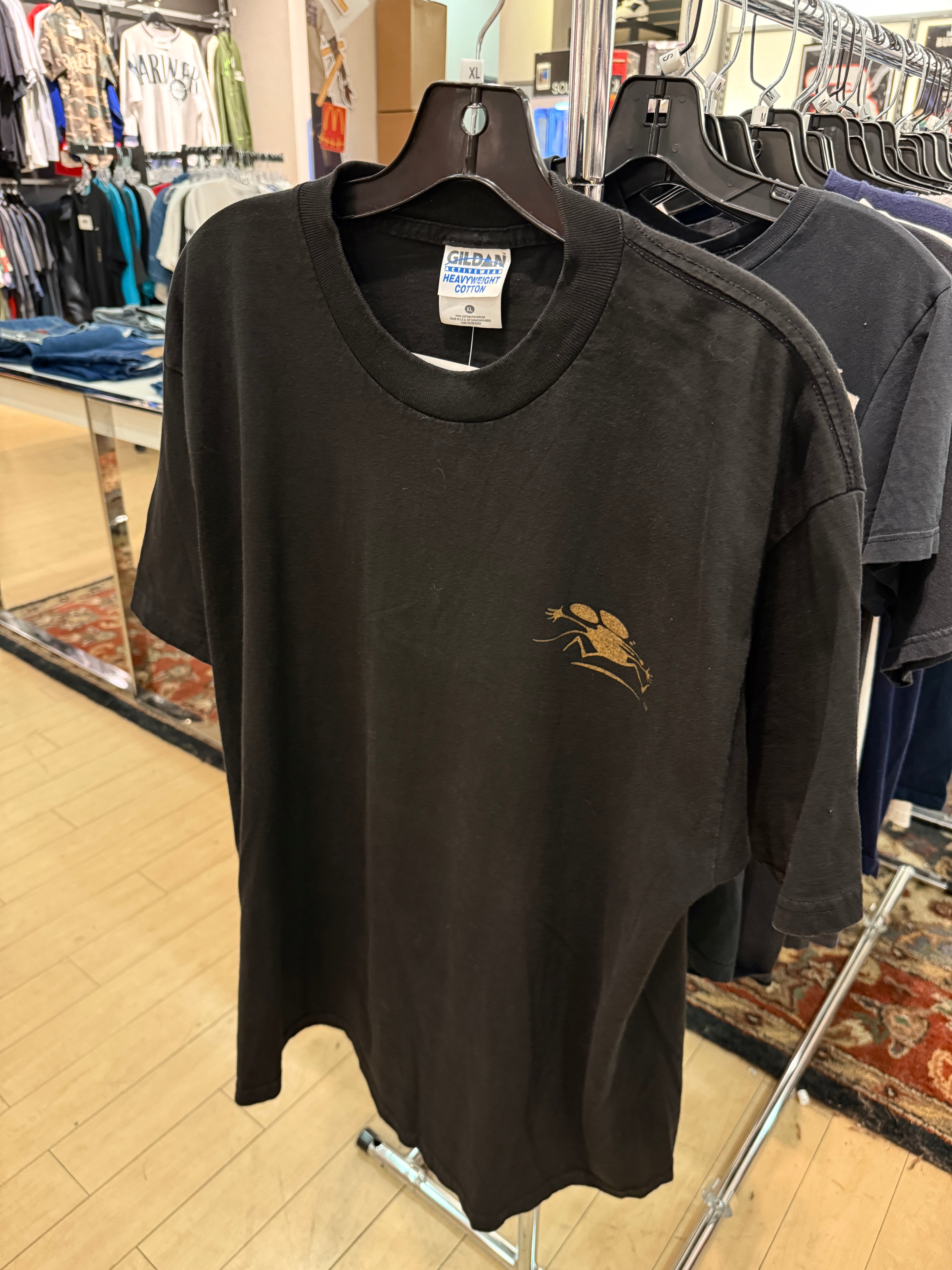 Y2K Jerry Garcia Band Cats Under the Stars Stanley Mouse Tee Sz XL