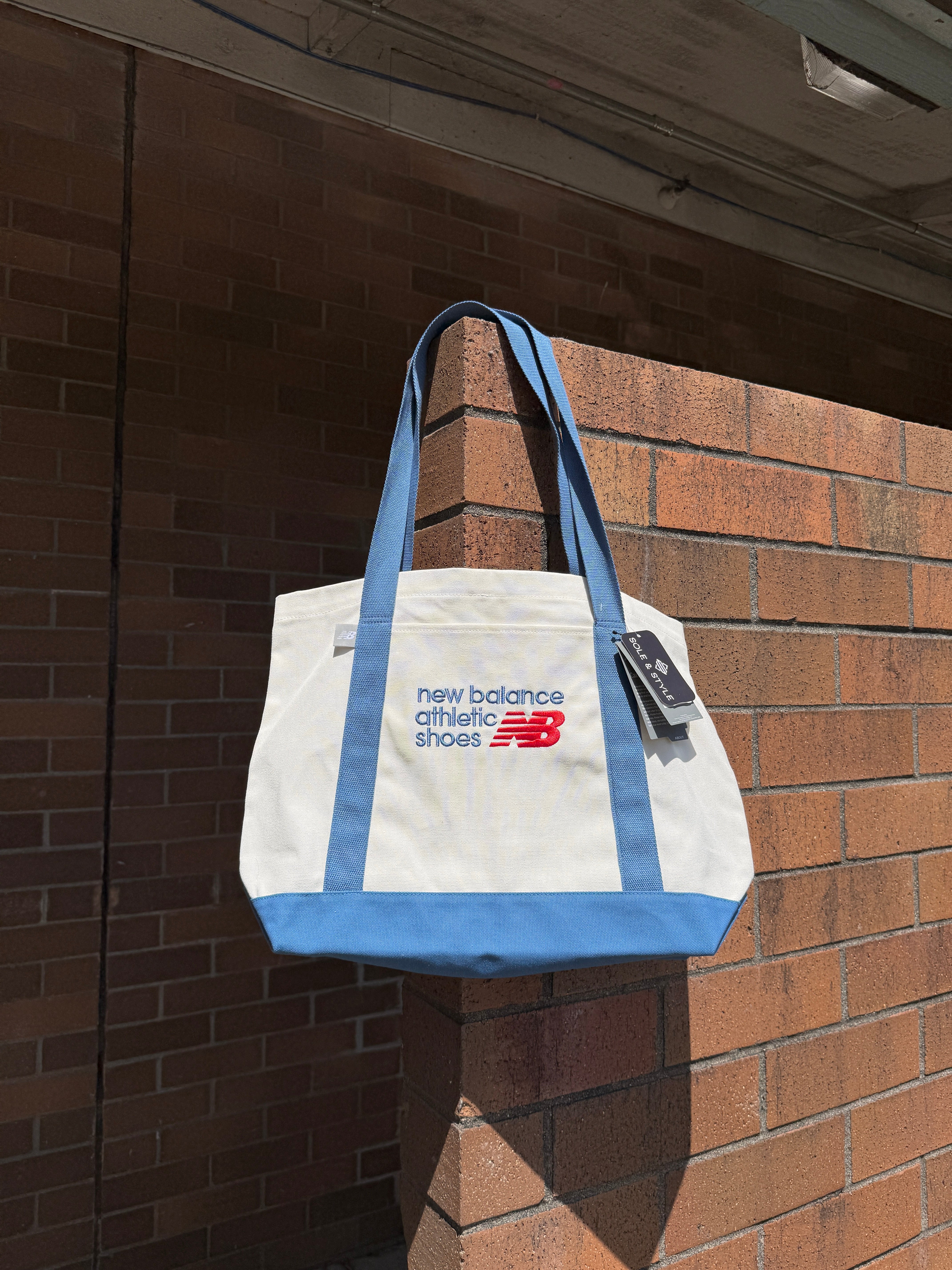 New Balance Canvas Tote Bag