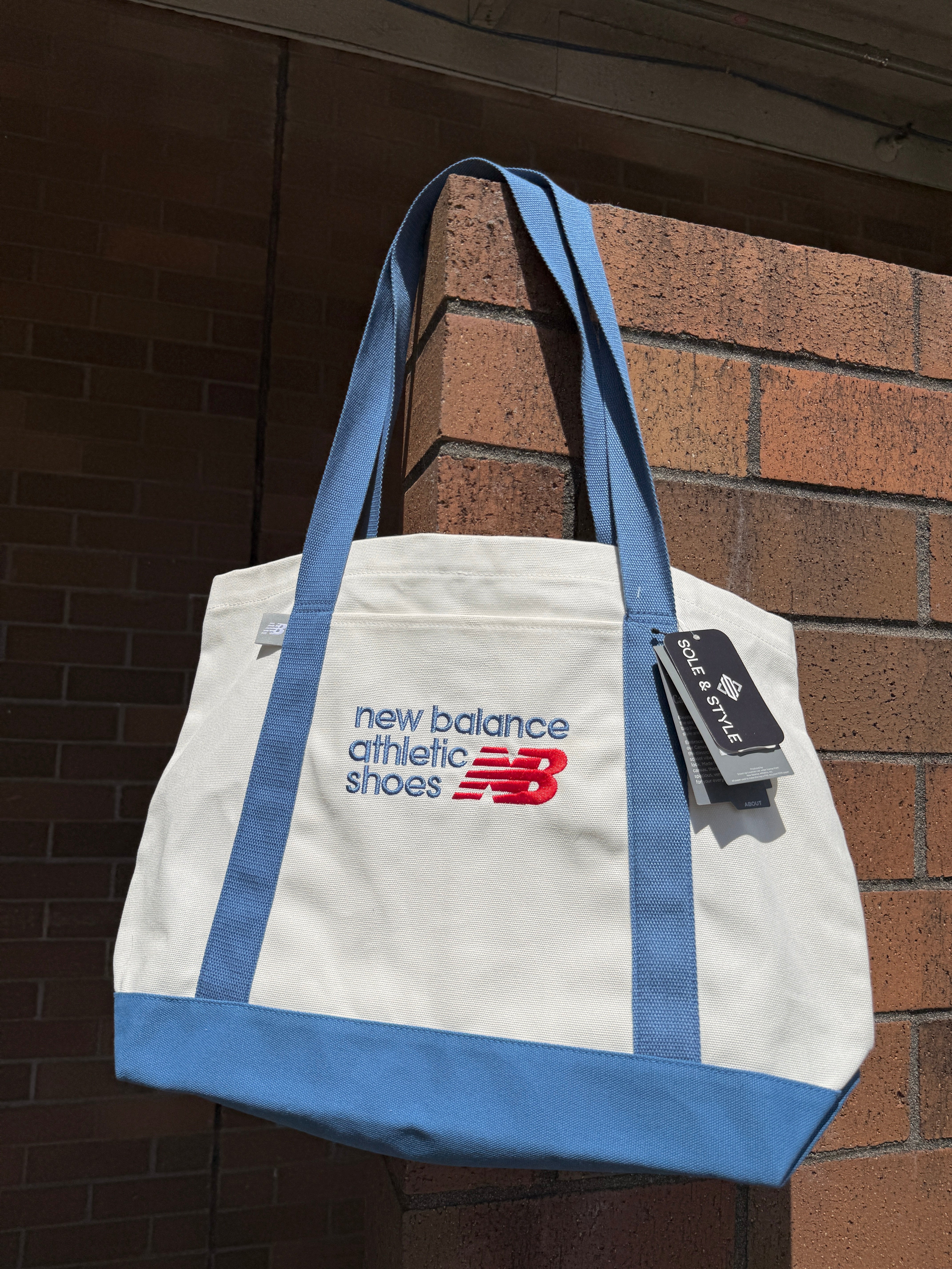 New Balance Canvas Tote Bag