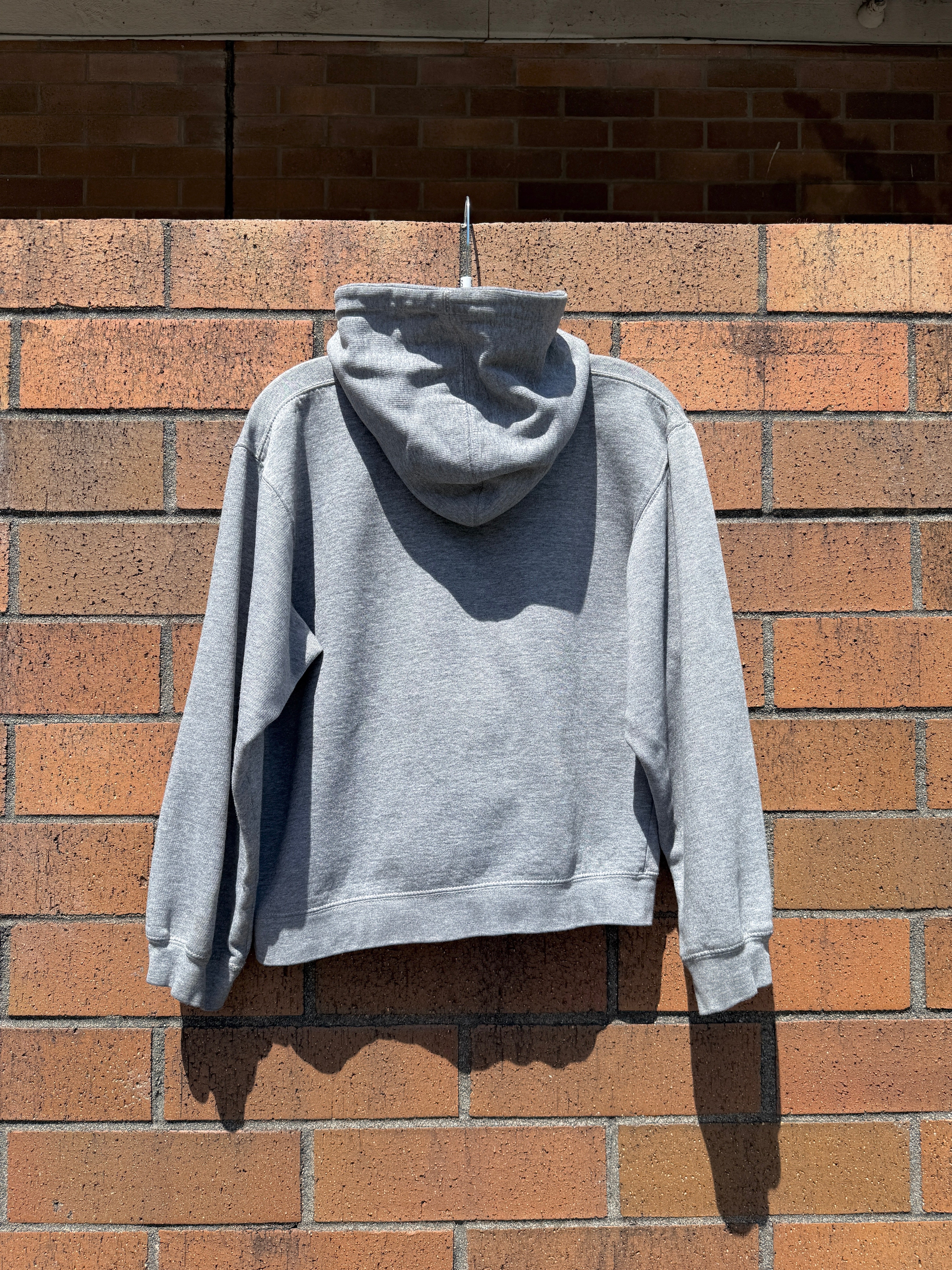 Y2K Tony Hawk Velvet Logo Hoodie Grey Size Youth L
