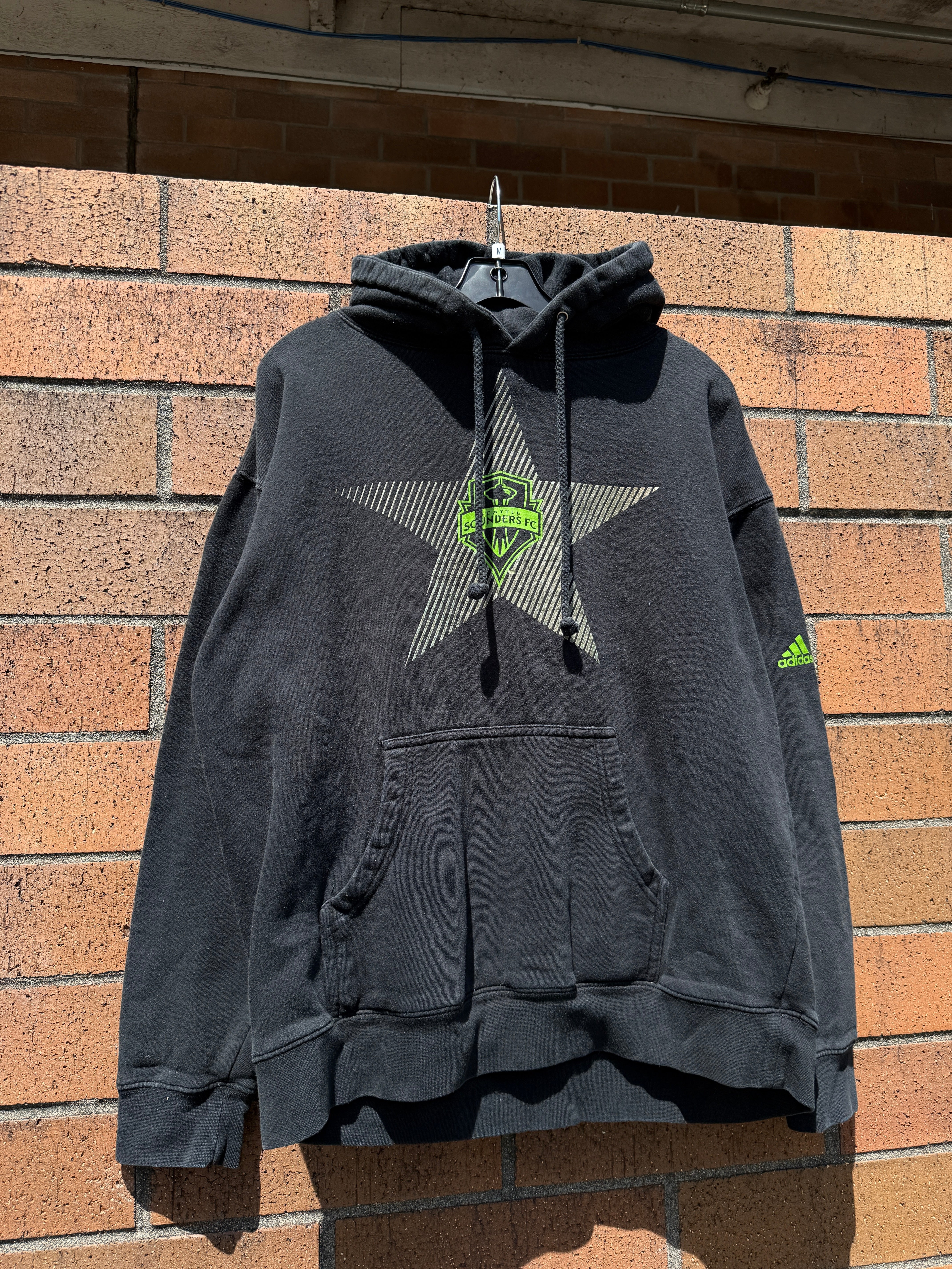 2010s Adidas Seattle Sounders MLS Cup Hoodie Size M
