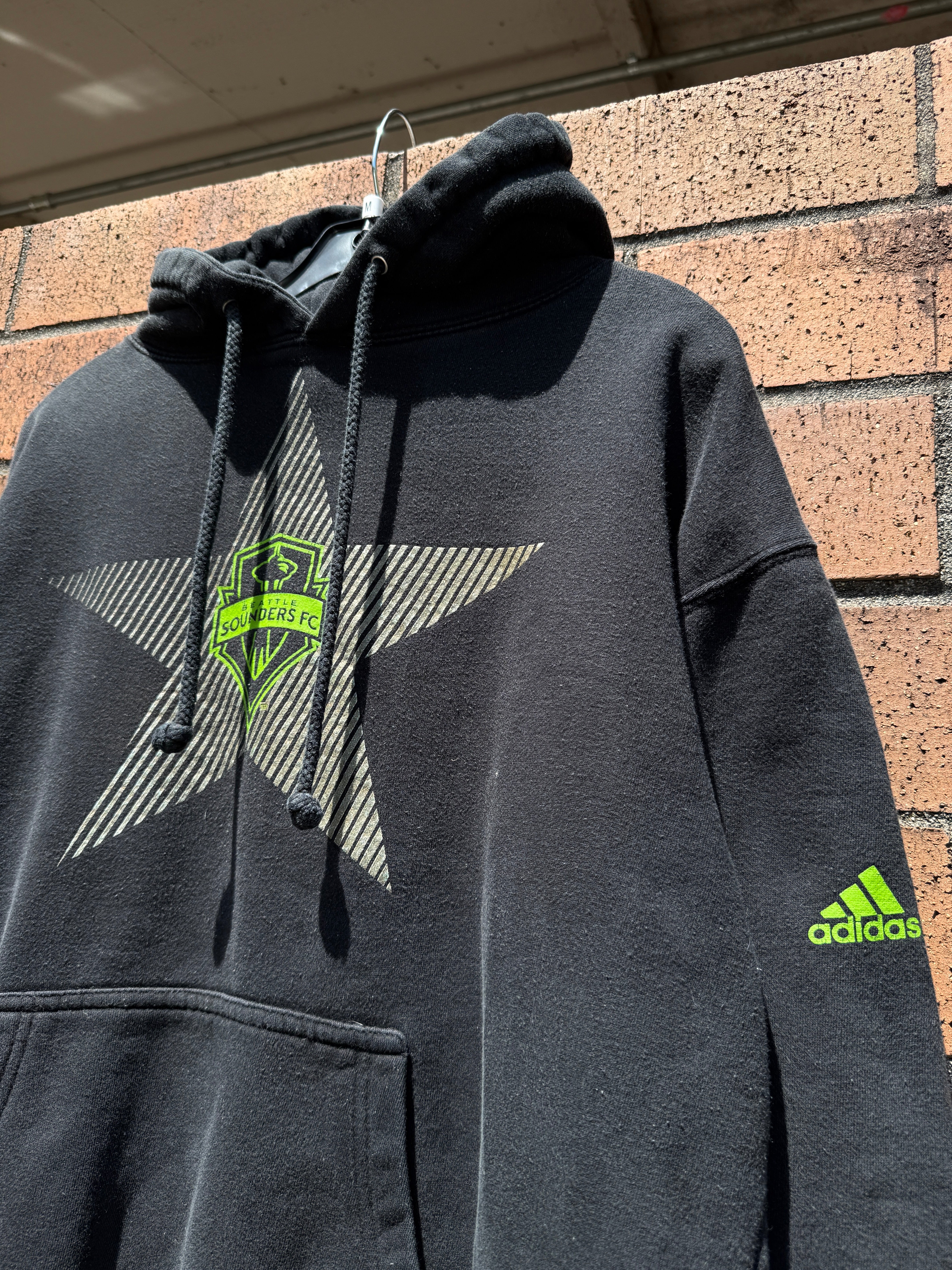 2010s Adidas Seattle Sounders MLS Cup Hoodie Size M