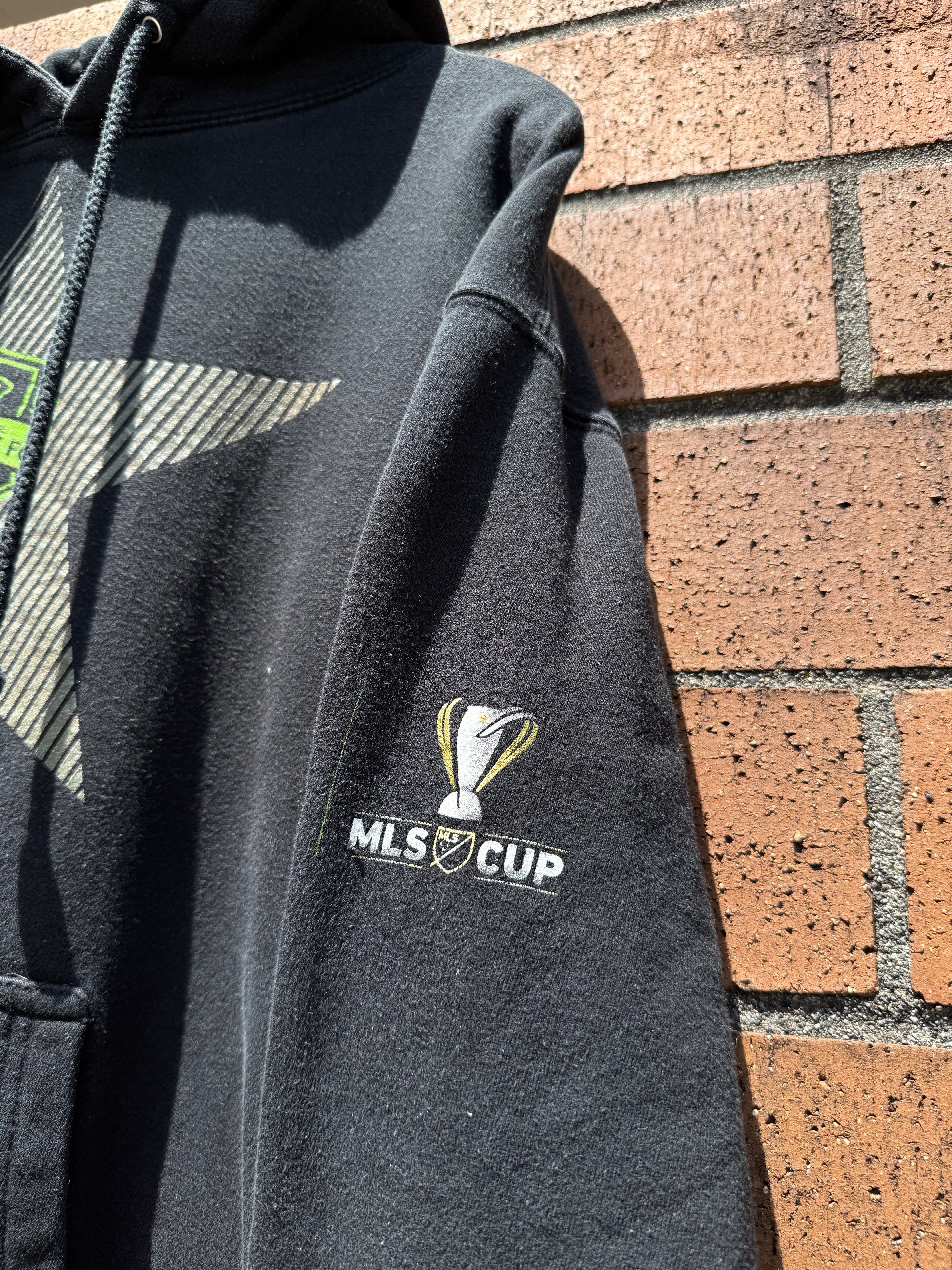 2010s Adidas Seattle Sounders MLS Cup Hoodie Size M