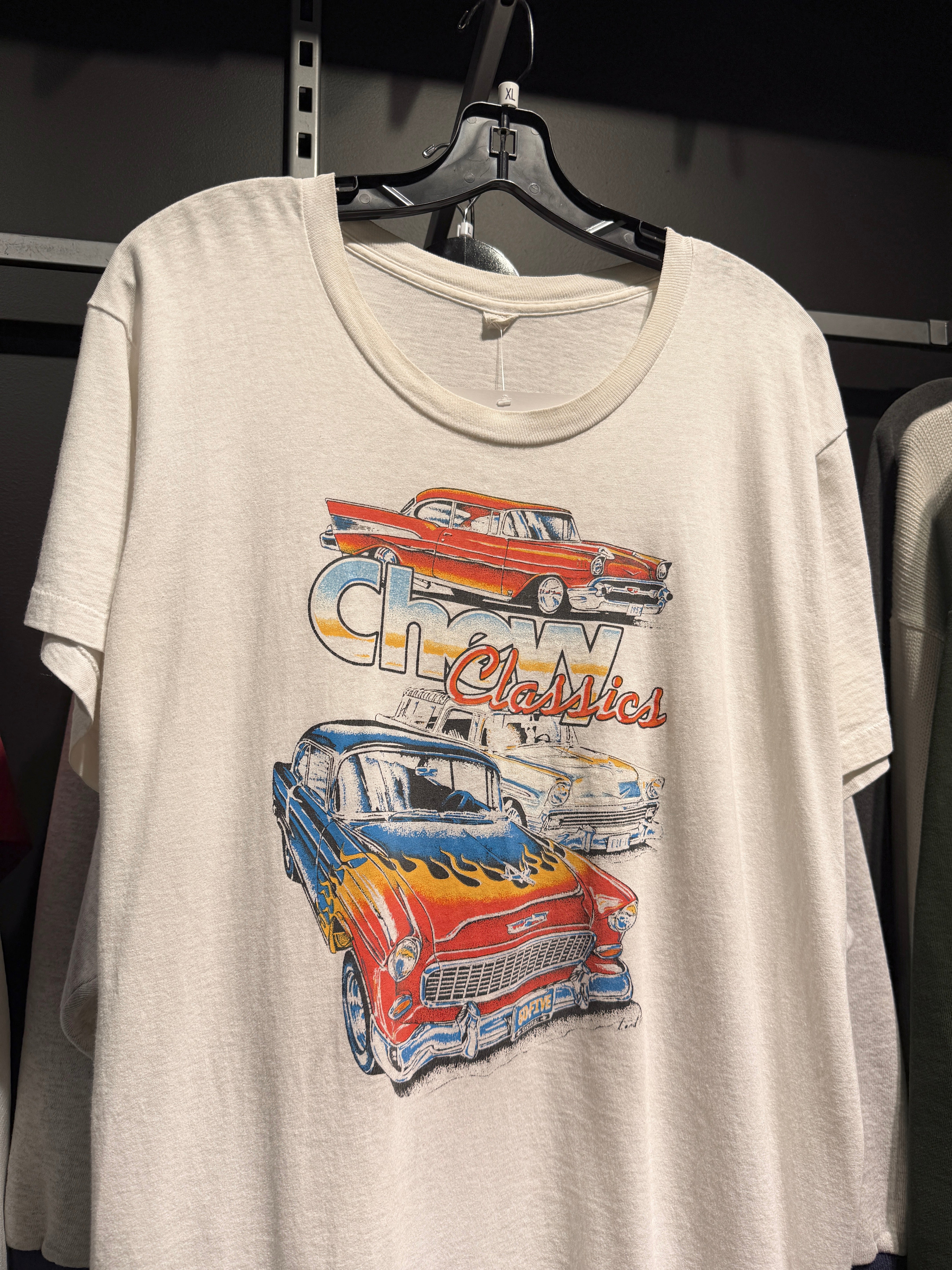 80s Chevy Classics Hot Rod Car Tee Sz XL