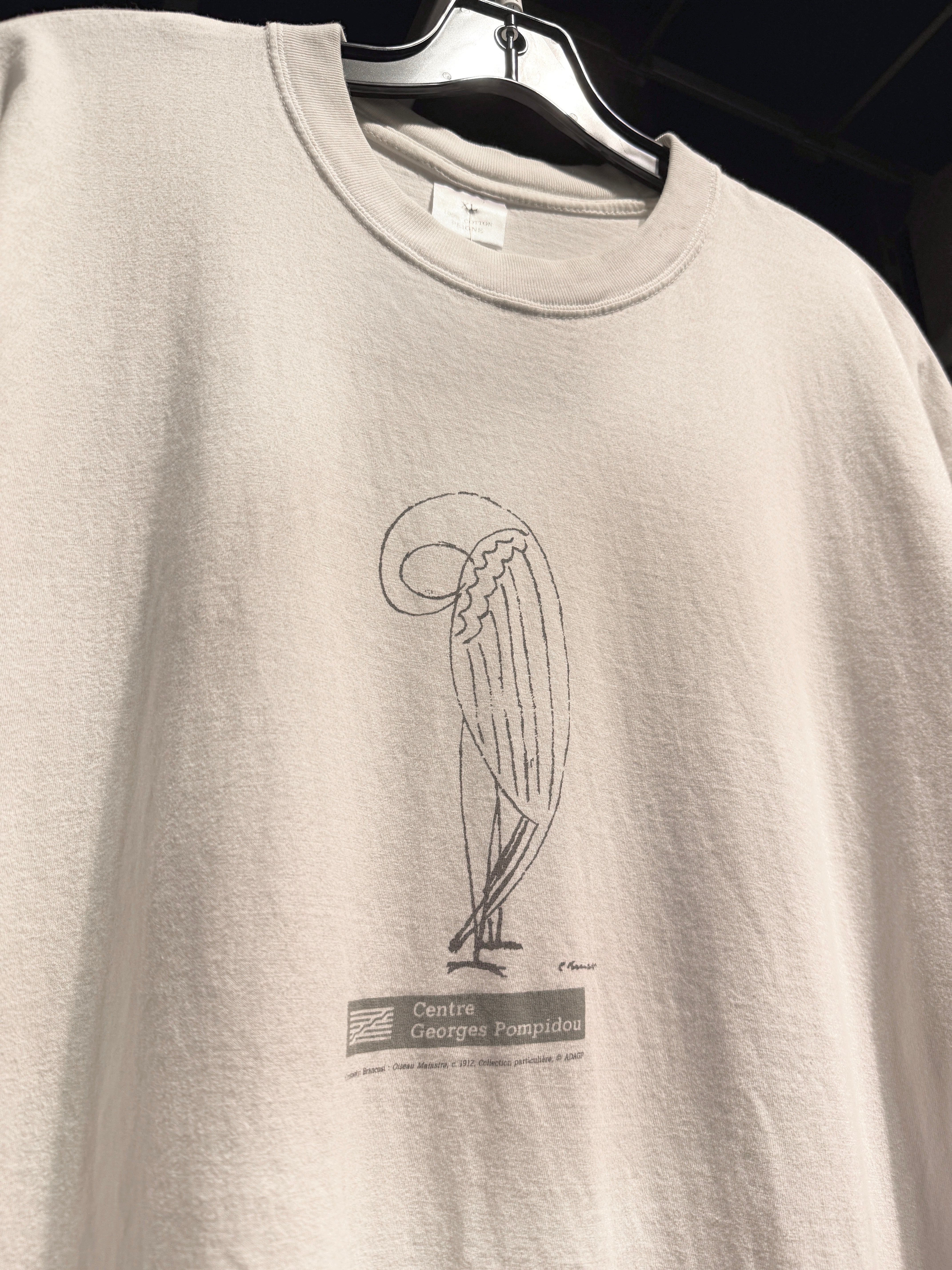 90s Georges Pompidou Centre Art Tee Sz XL