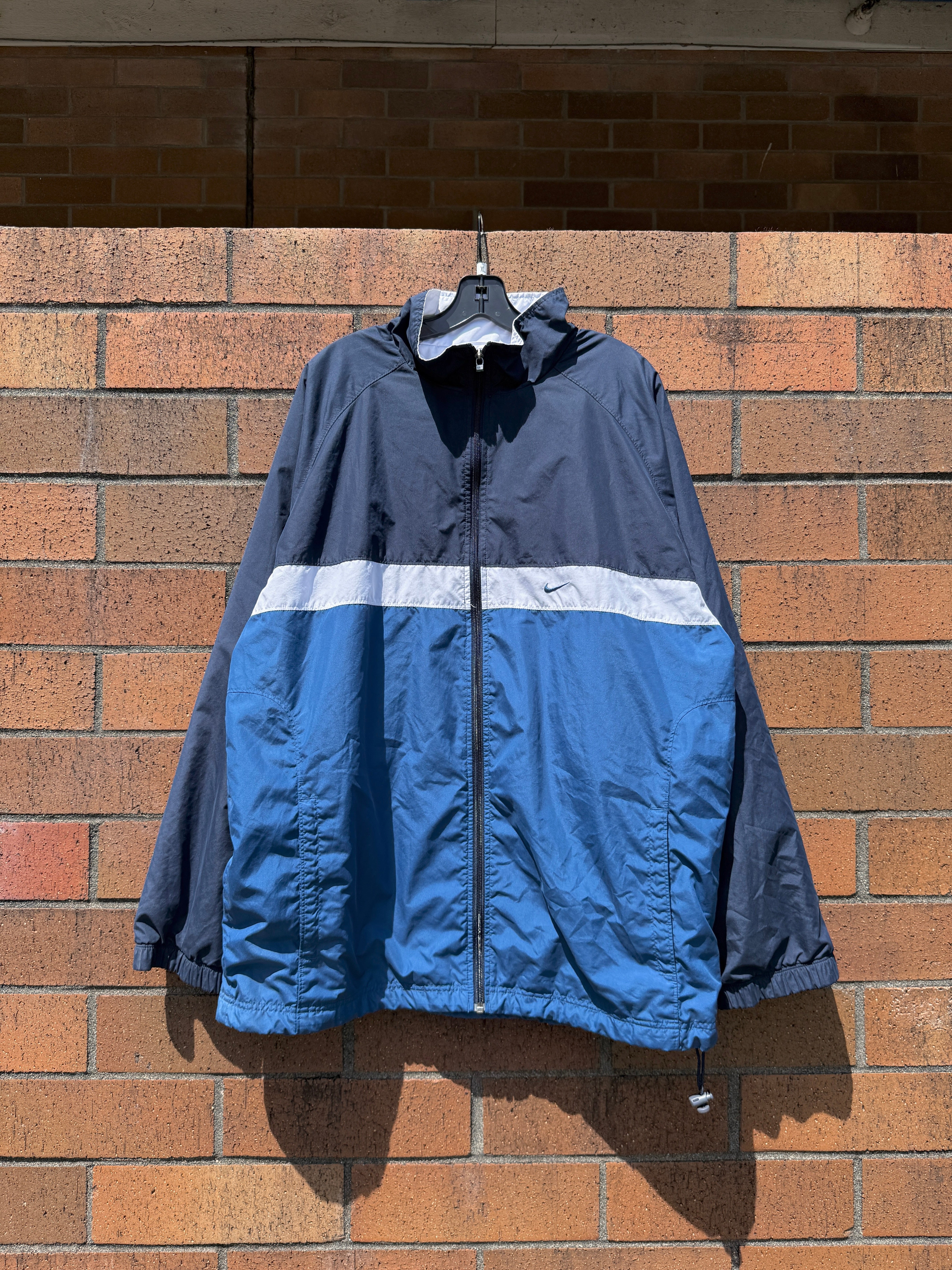 2004 Nike Blue / White Track Jacket Size XL