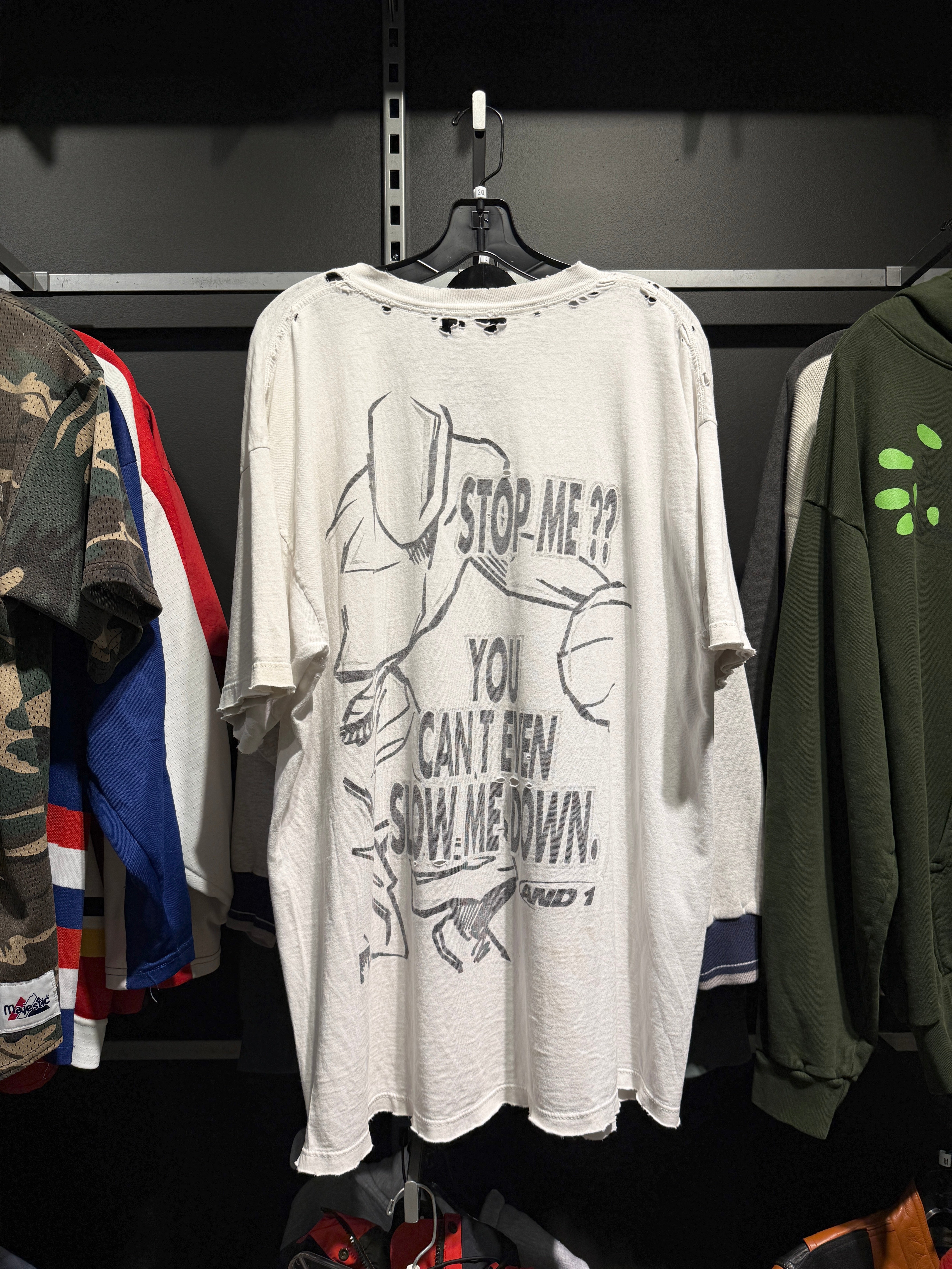 90s And1 Trash Talk Tee Sz XXL