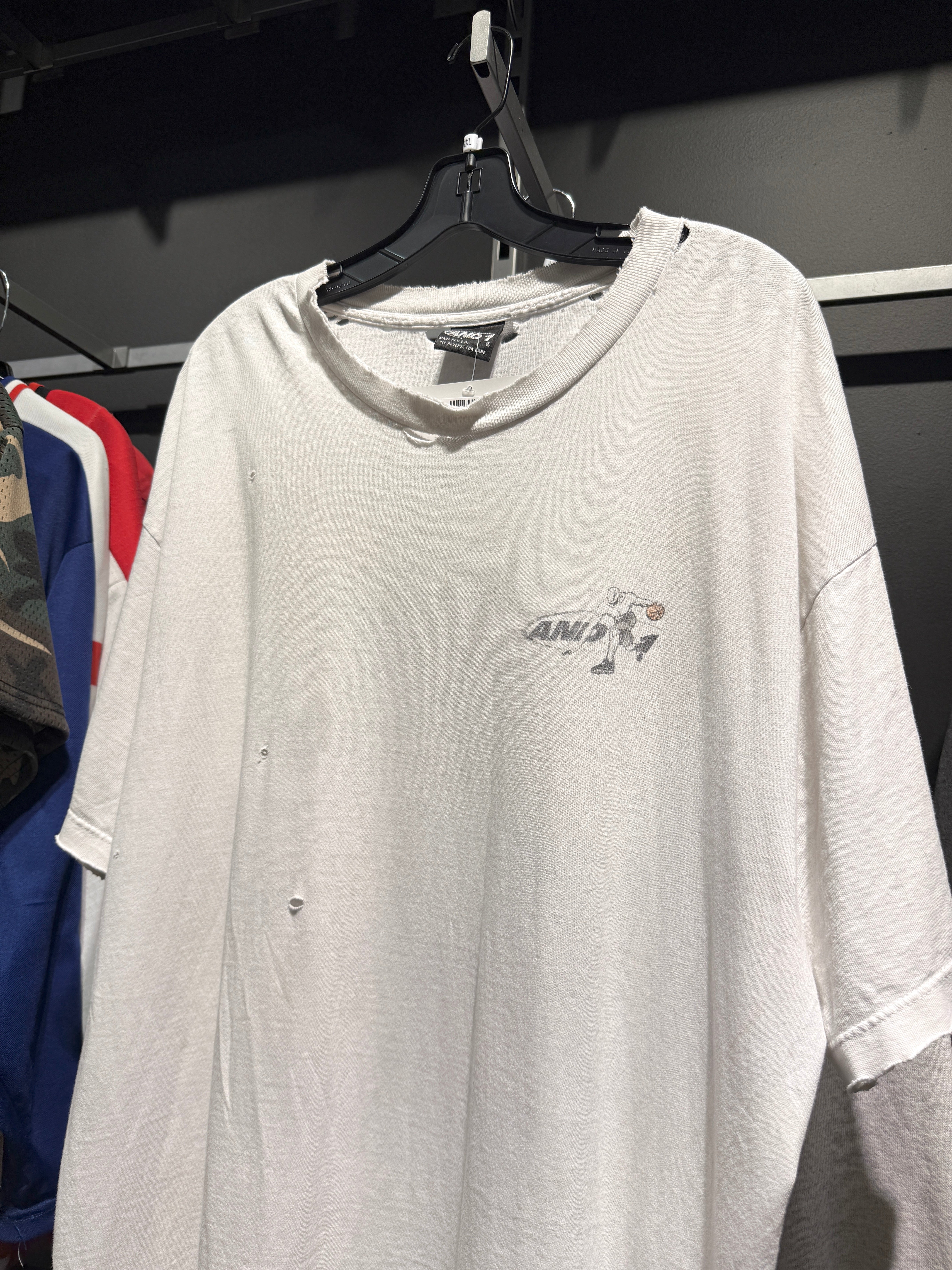 90s And1 Trash Talk Tee Sz XXL