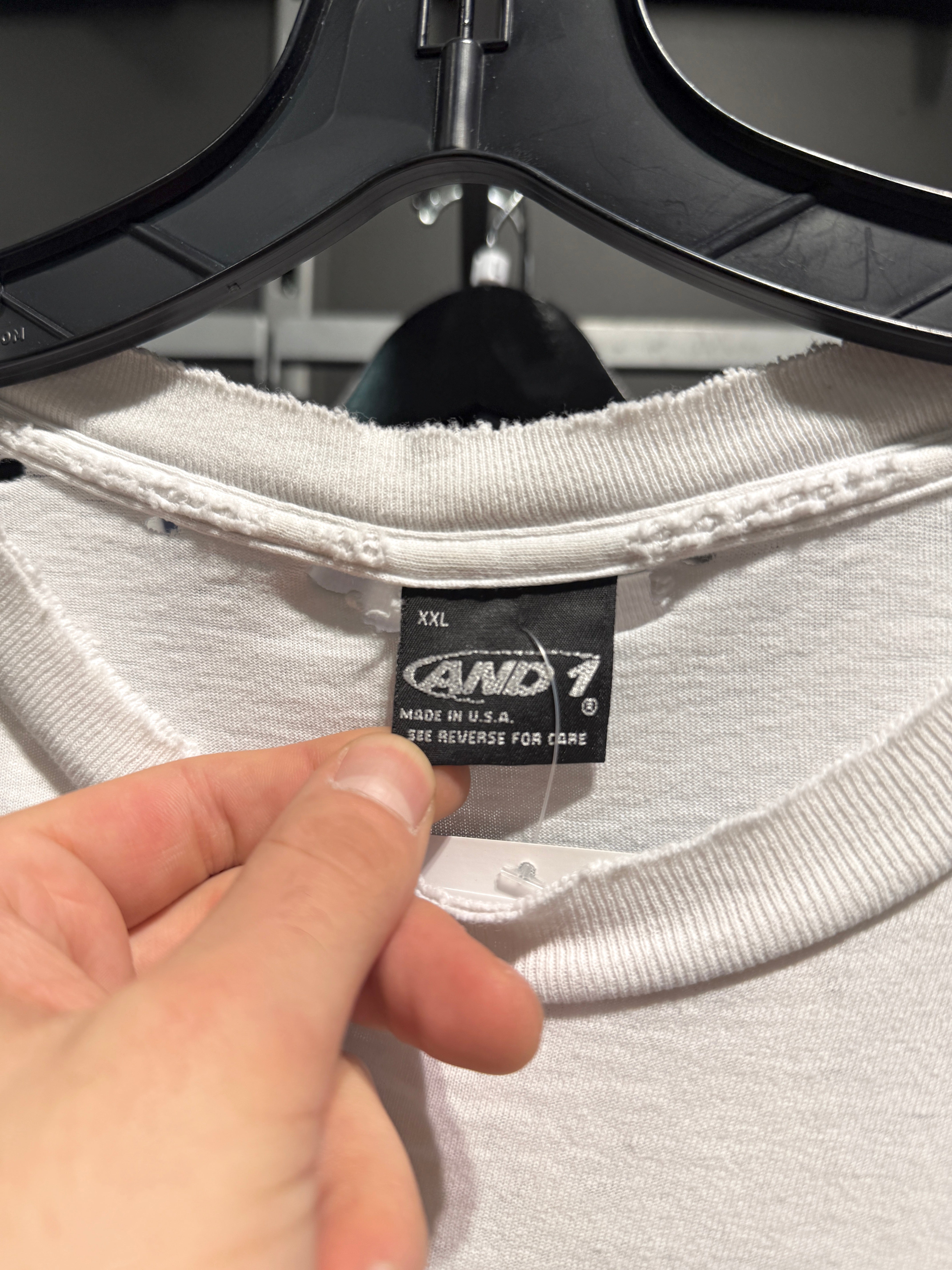 90s And1 Trash Talk Tee Sz XXL