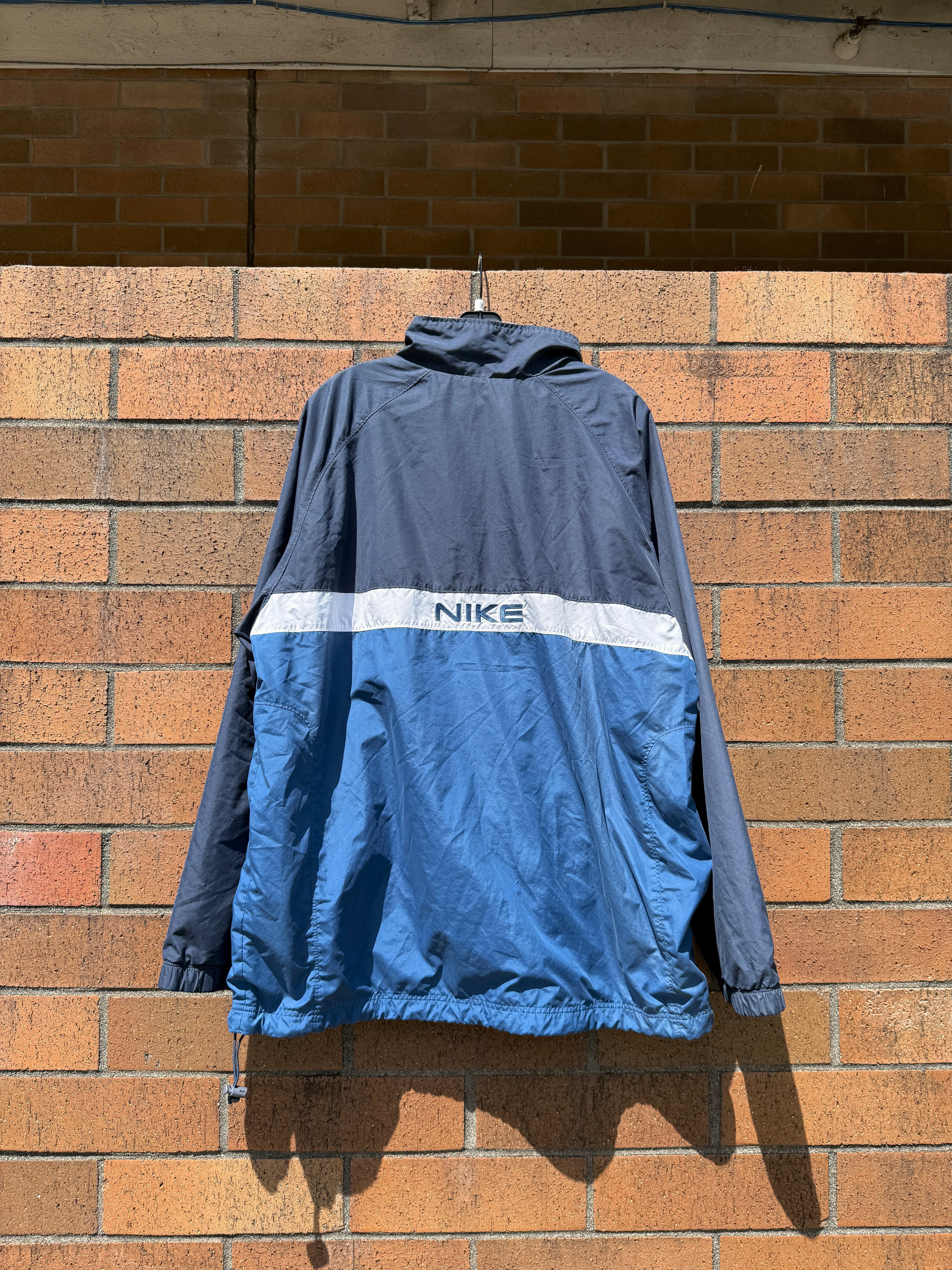 2004 Nike Blue / White Track Jacket Size XL