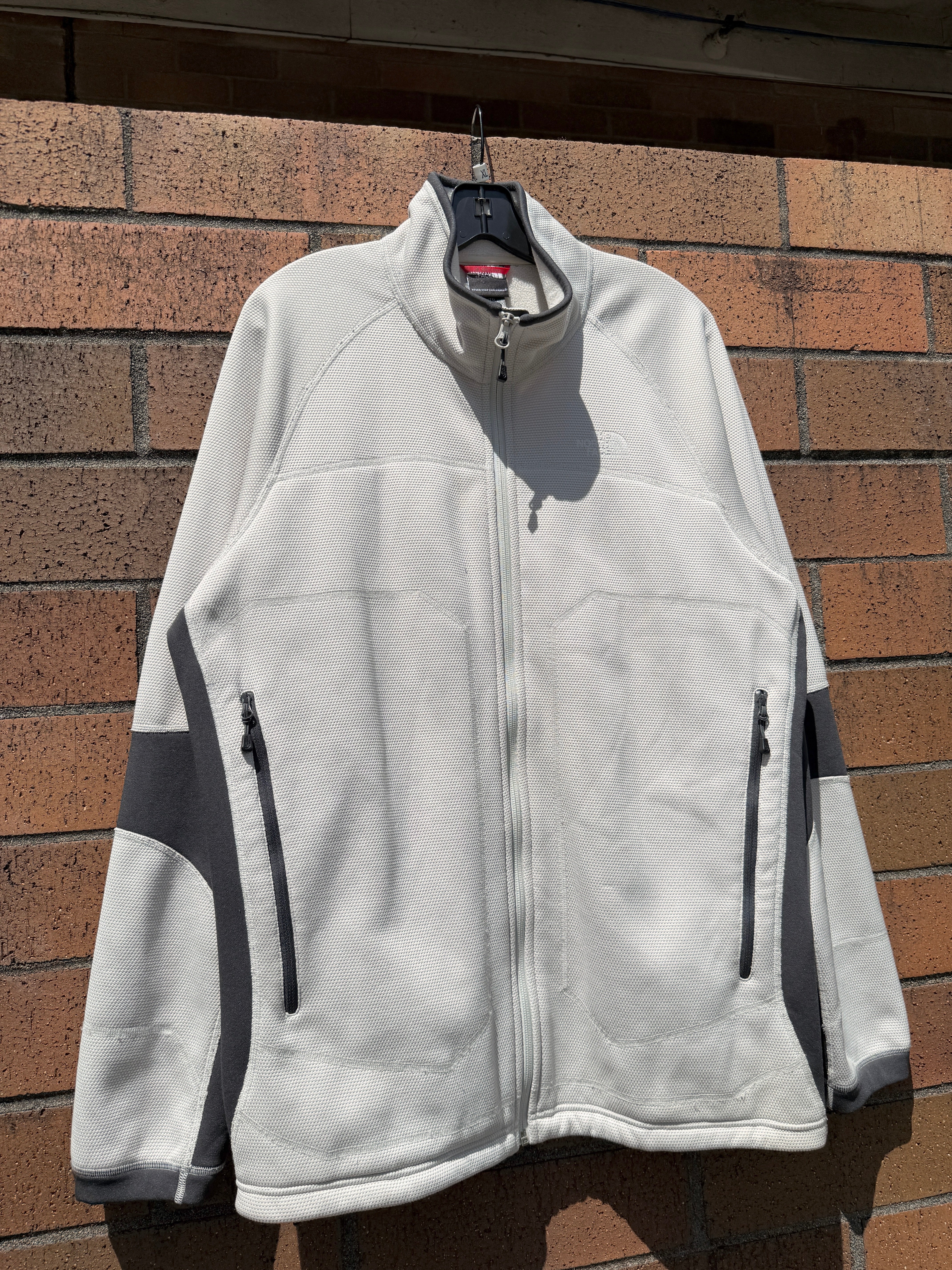 2012 The North Face Stone / Grey DotKnit Thermal Jacket Sz XL