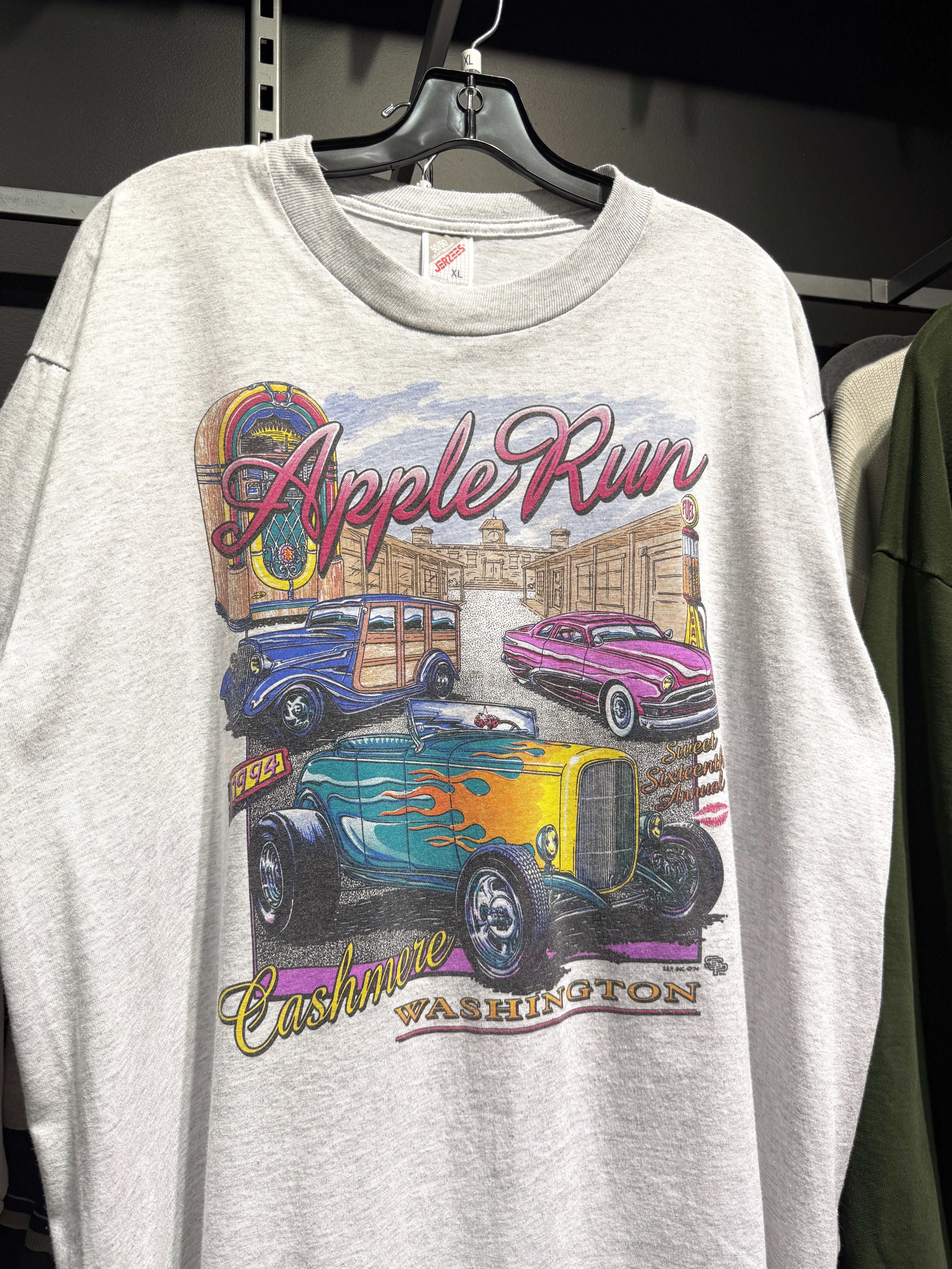 1994 Apple Run Car Show Tee Sz XL